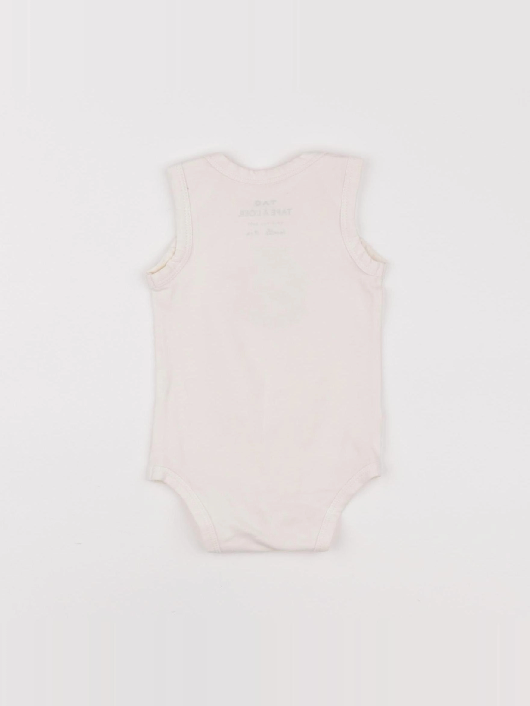 Tape à l'oeil - body beige - 3 mois