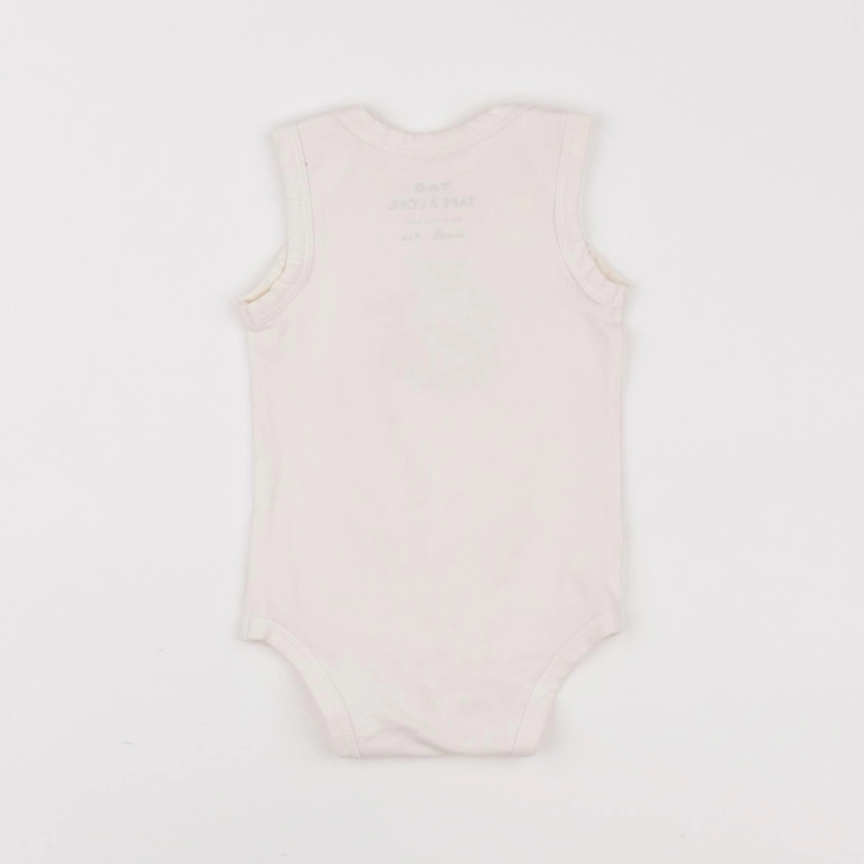 Tape à l'oeil - body beige - 3 mois