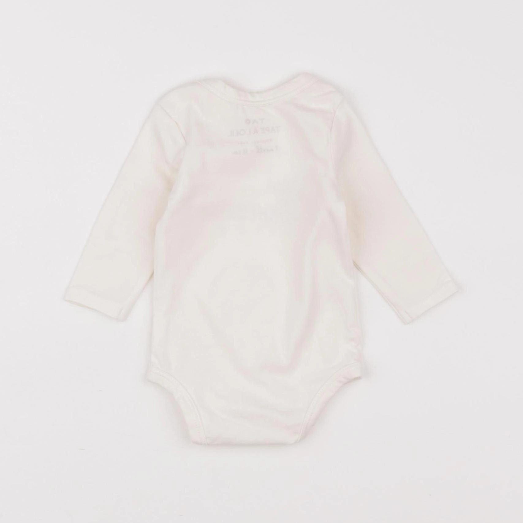 Tape à l'oeil - body beige - 1 mois