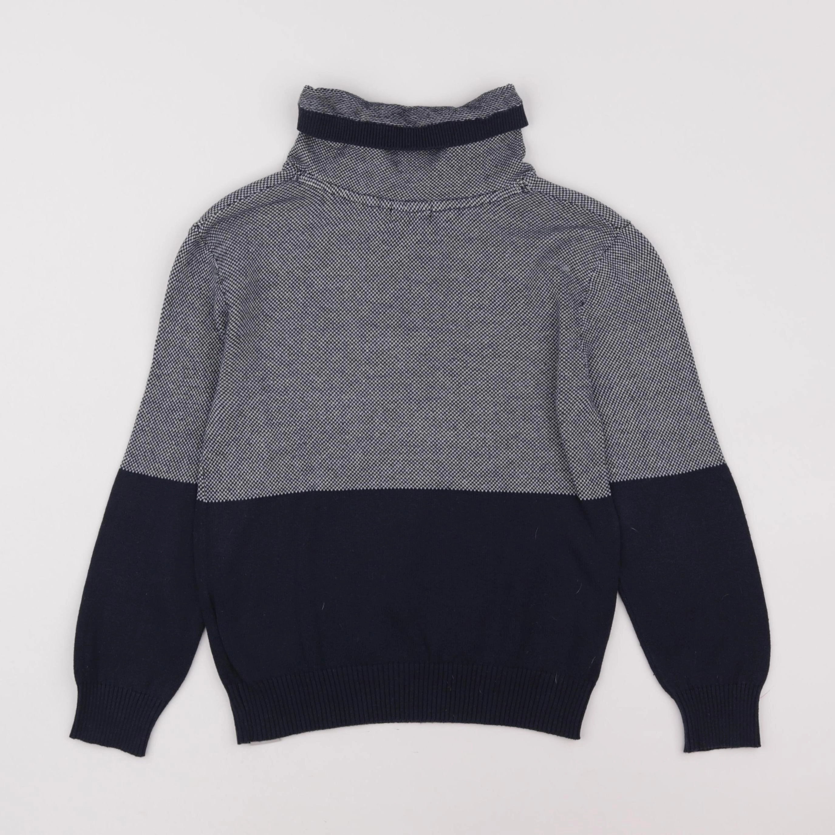 Vertbaudet - pull bleu - 8 ans