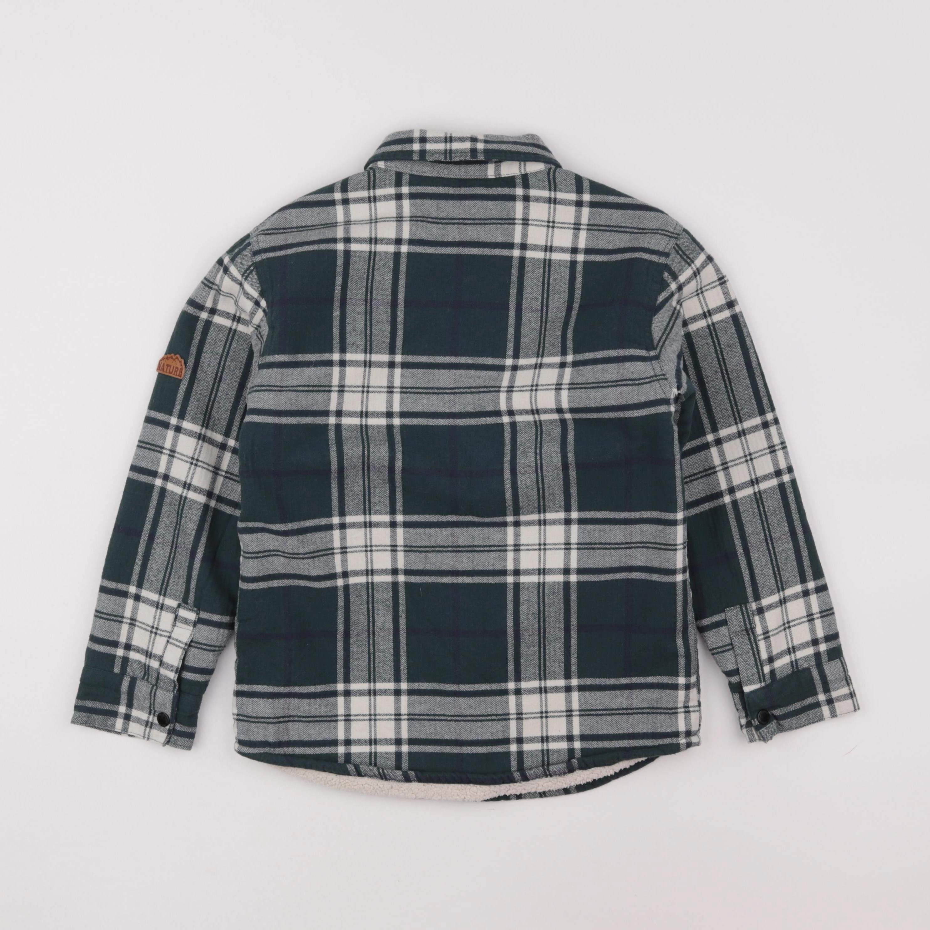 Vertbaudet - chemise vert - 8 ans