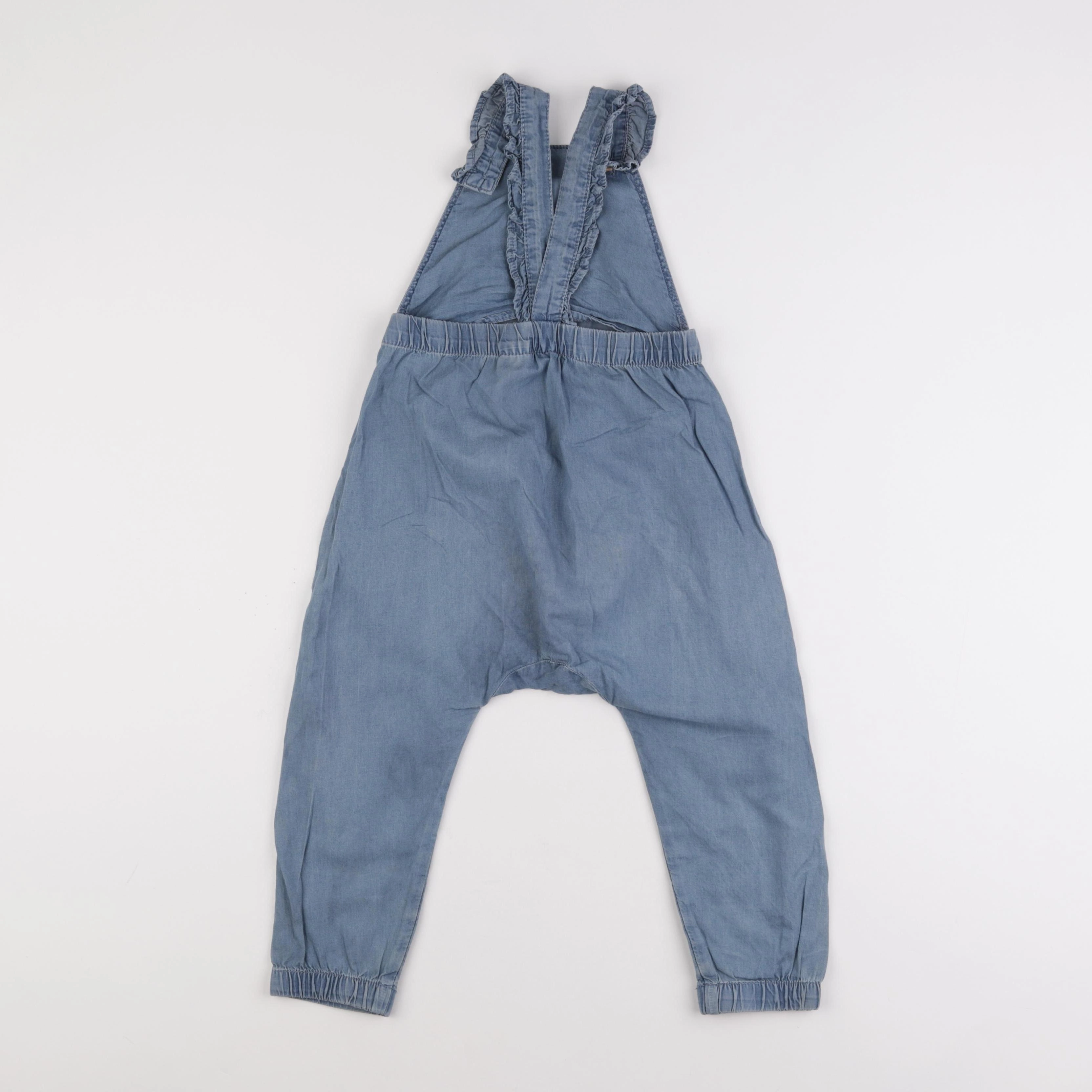 H&M - salopette bleu - 2/3 ans