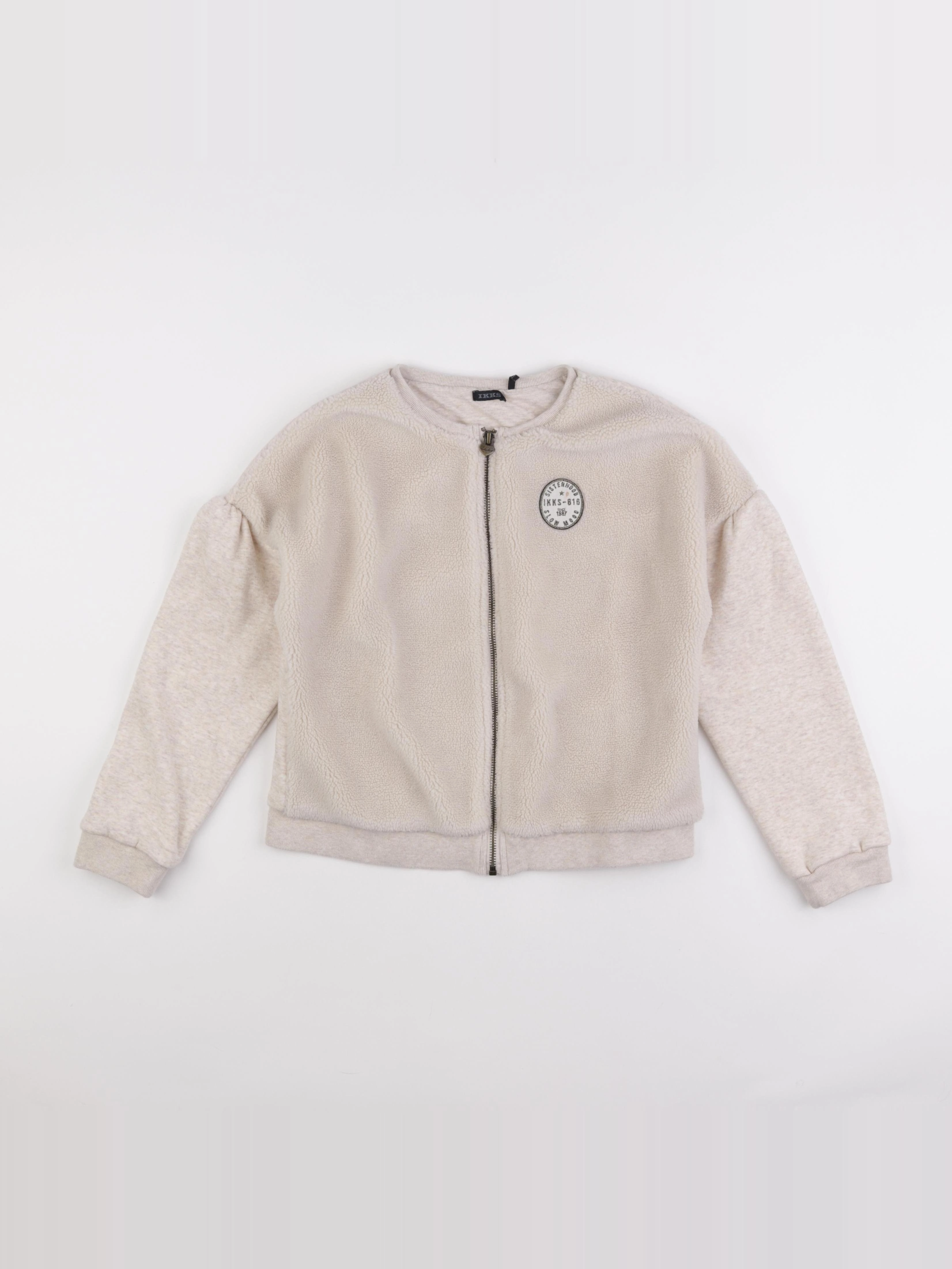 IKKS - polaire beige - 12 ans