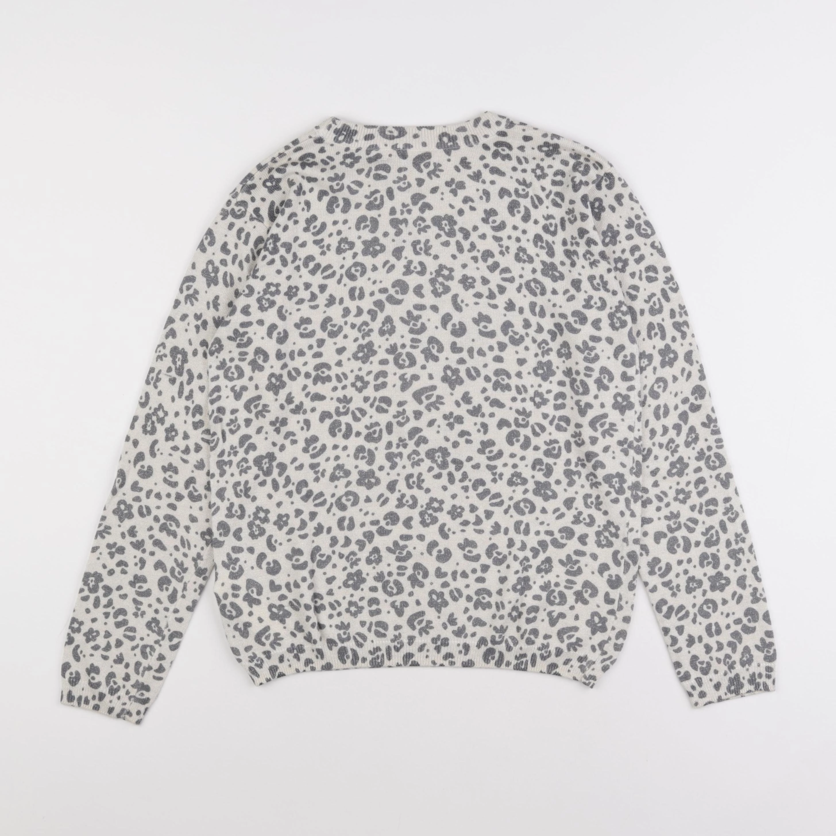 IKKS - pull beige, or - 12 ans