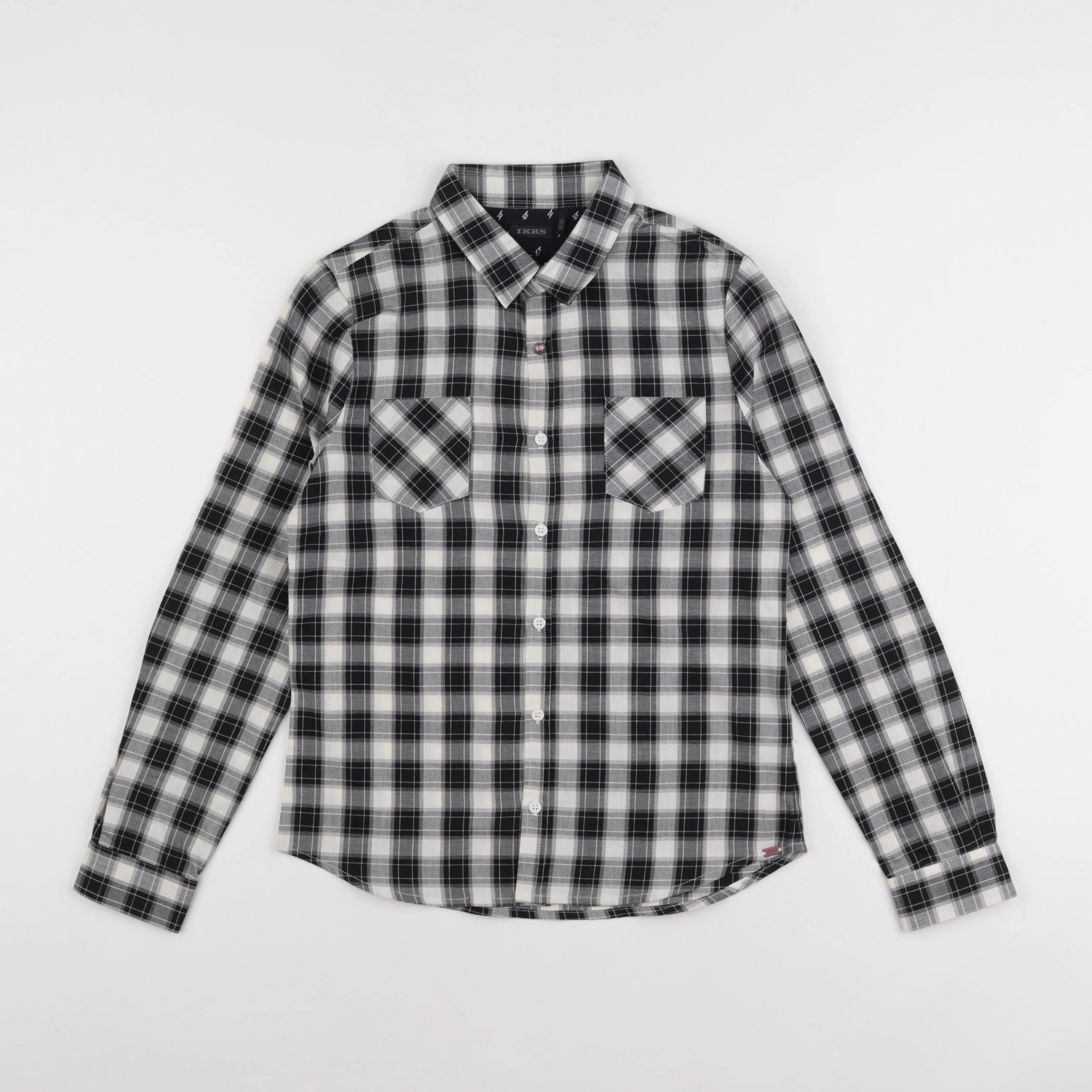 IKKS - chemise noir - 12 ans