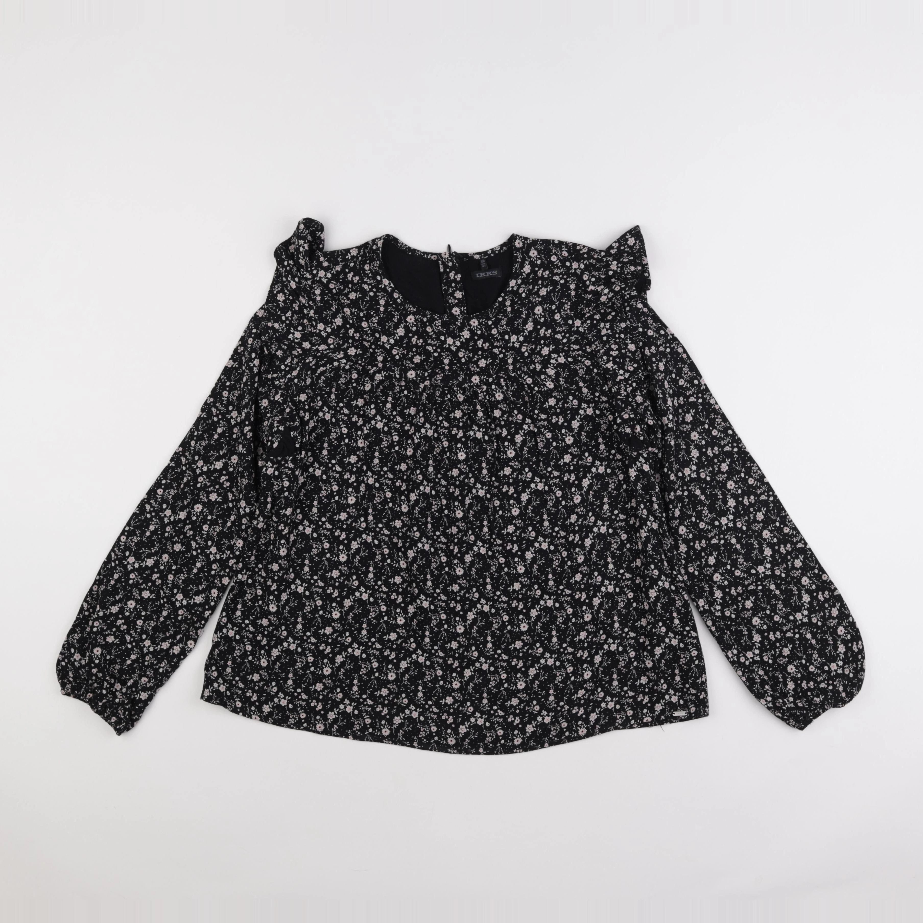 IKKS - blouse noir - 12 ans