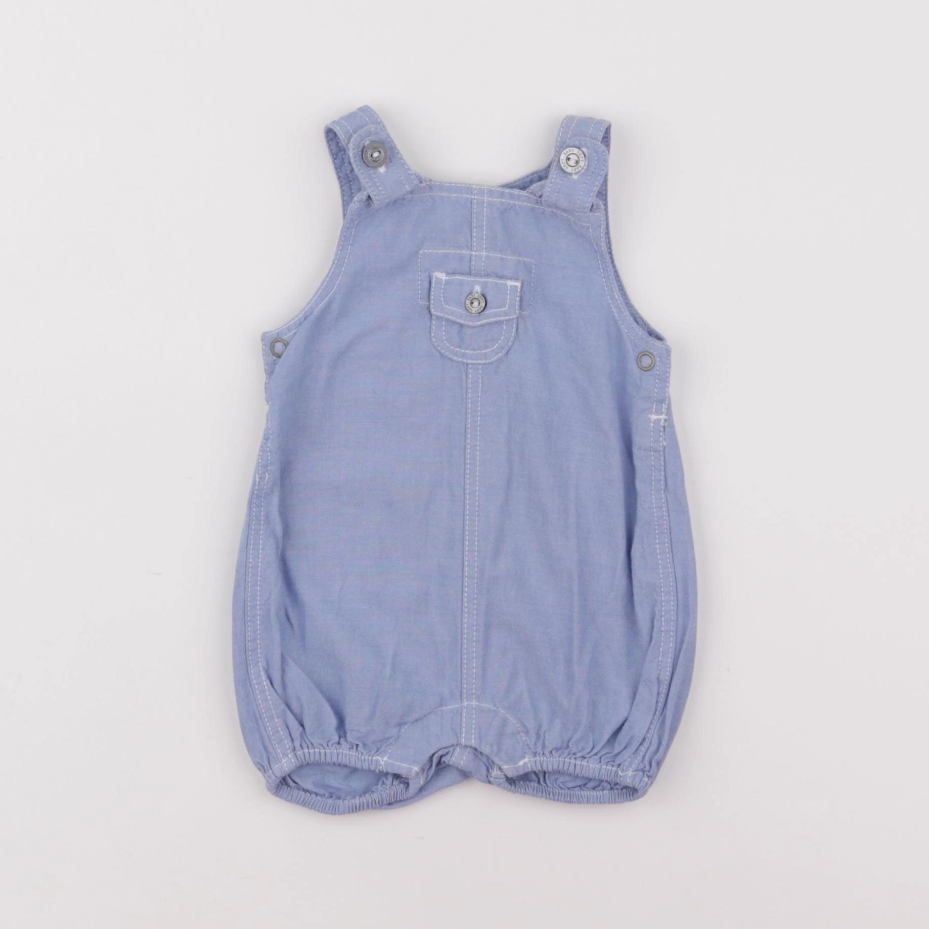 H&M - salopette bleu - 0/1 mois