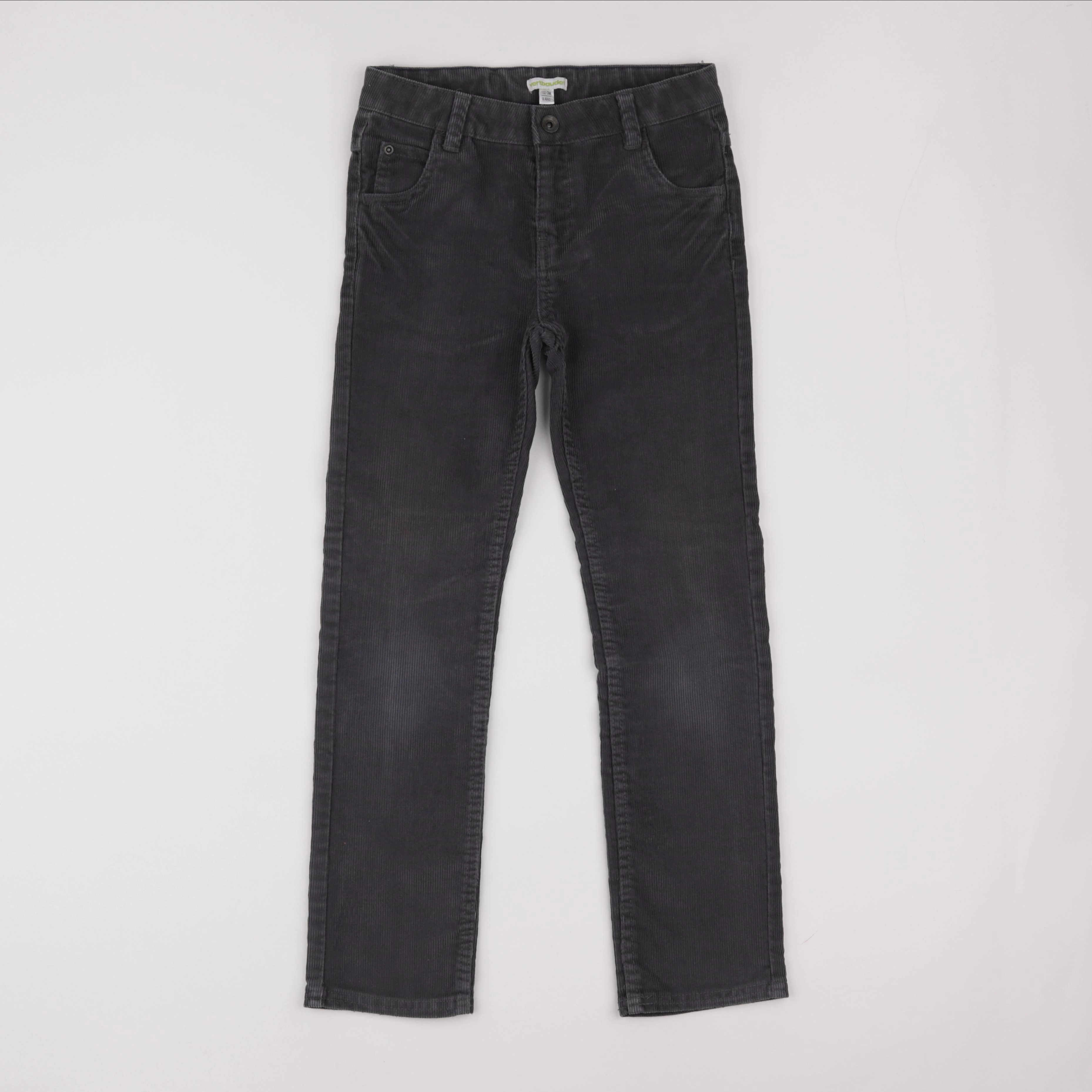 Vertbaudet - pantalon gris - 9 ans