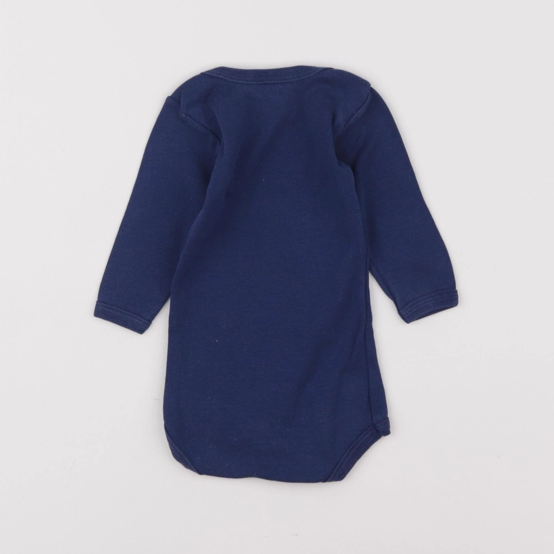 Petit Bateau - body bleu - 3 mois