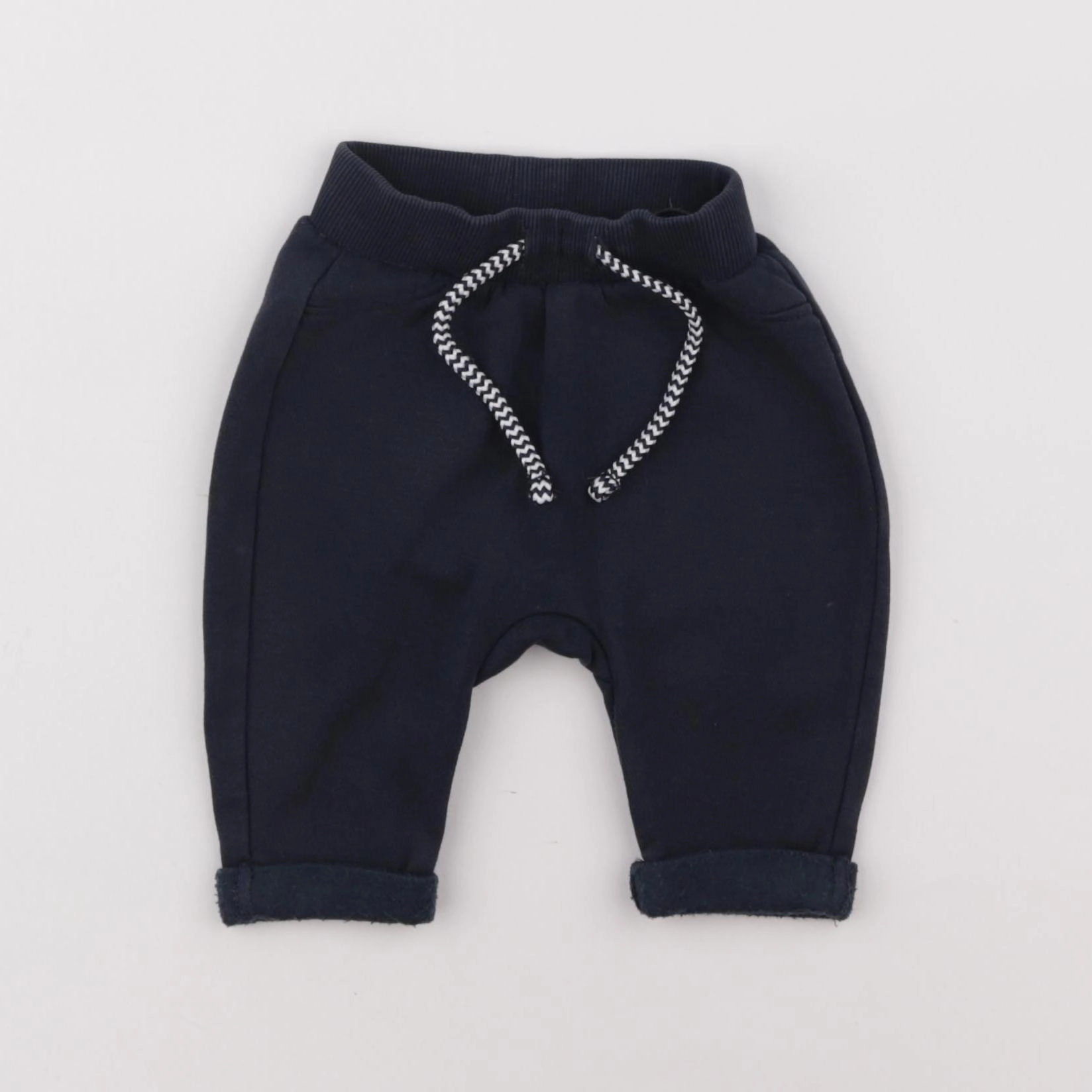 Tape à l'oeil - jogging doublé bleu - 3 mois