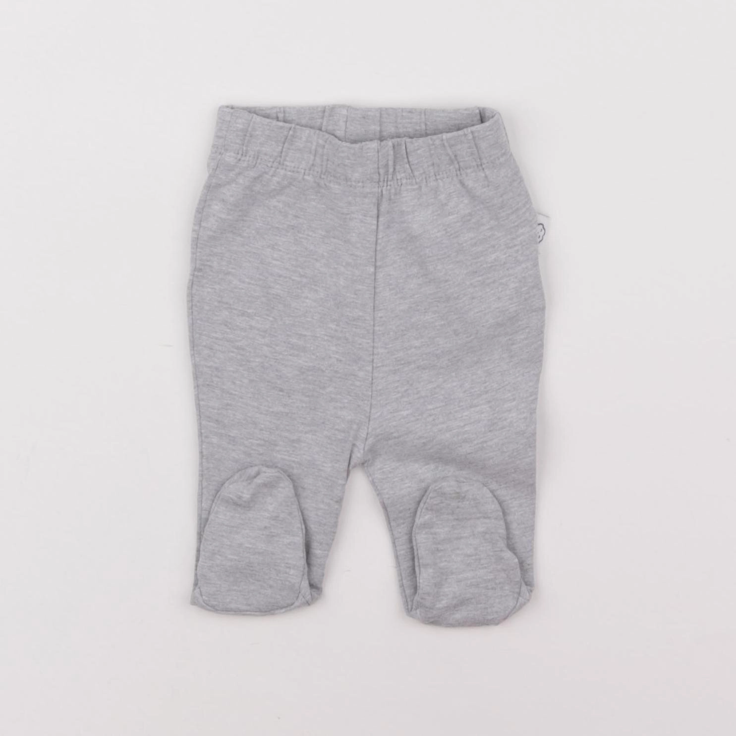 Vertbaudet - legging gris - 0 mois