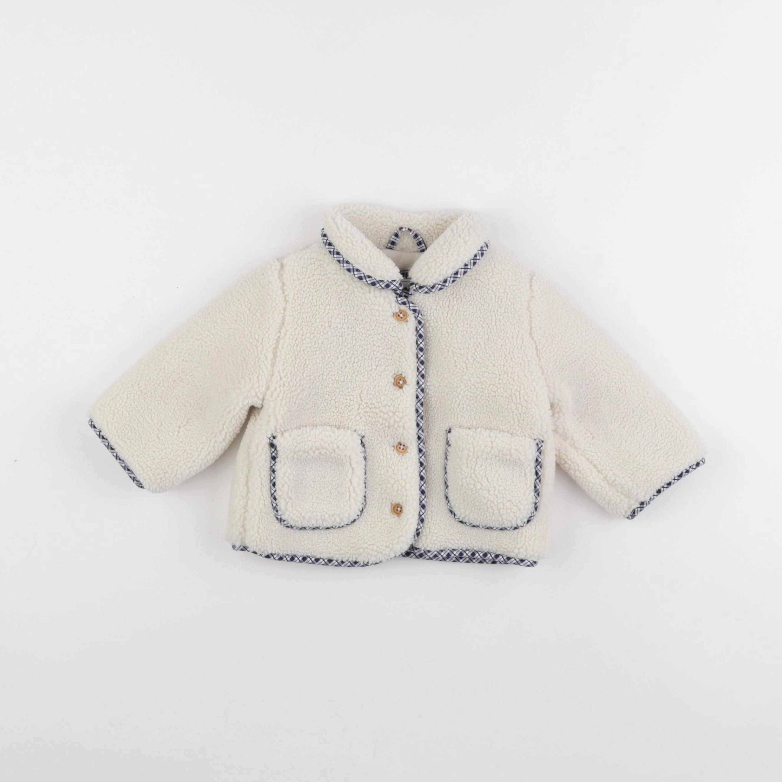 Cyrillus - veste blanc - 6 mois