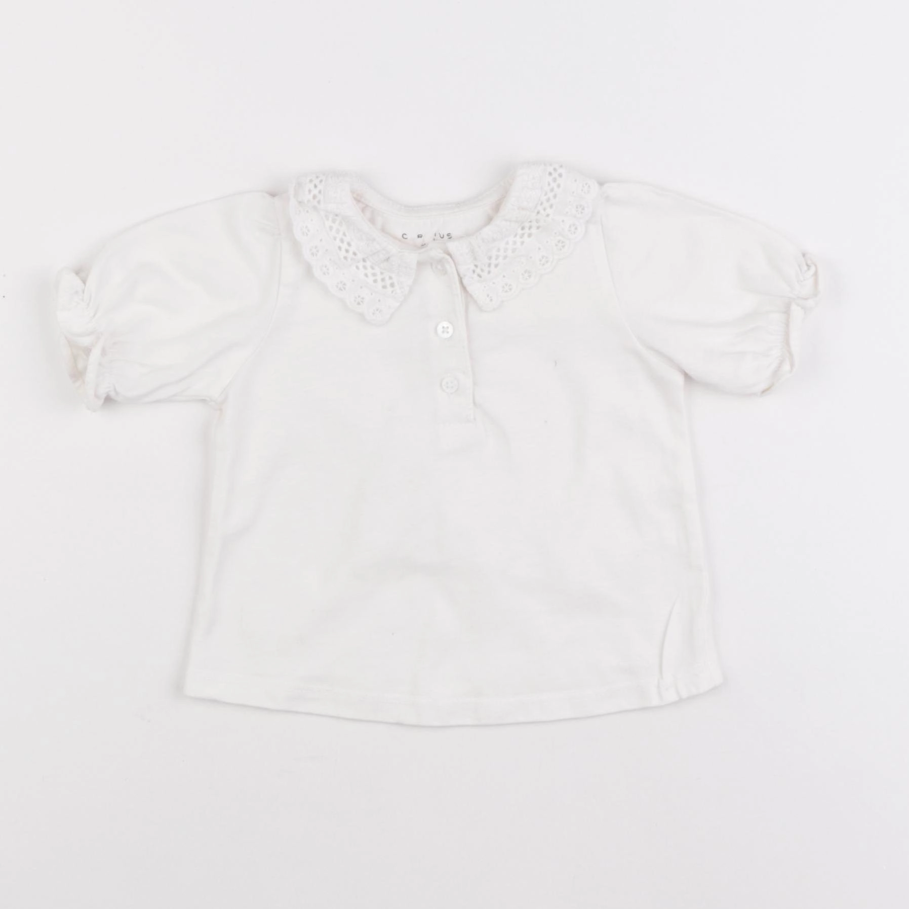 Cyrillus - blouse blanc - 6 mois