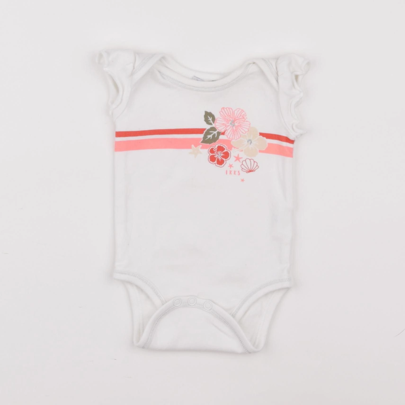 IKKS - body blanc - 3 mois