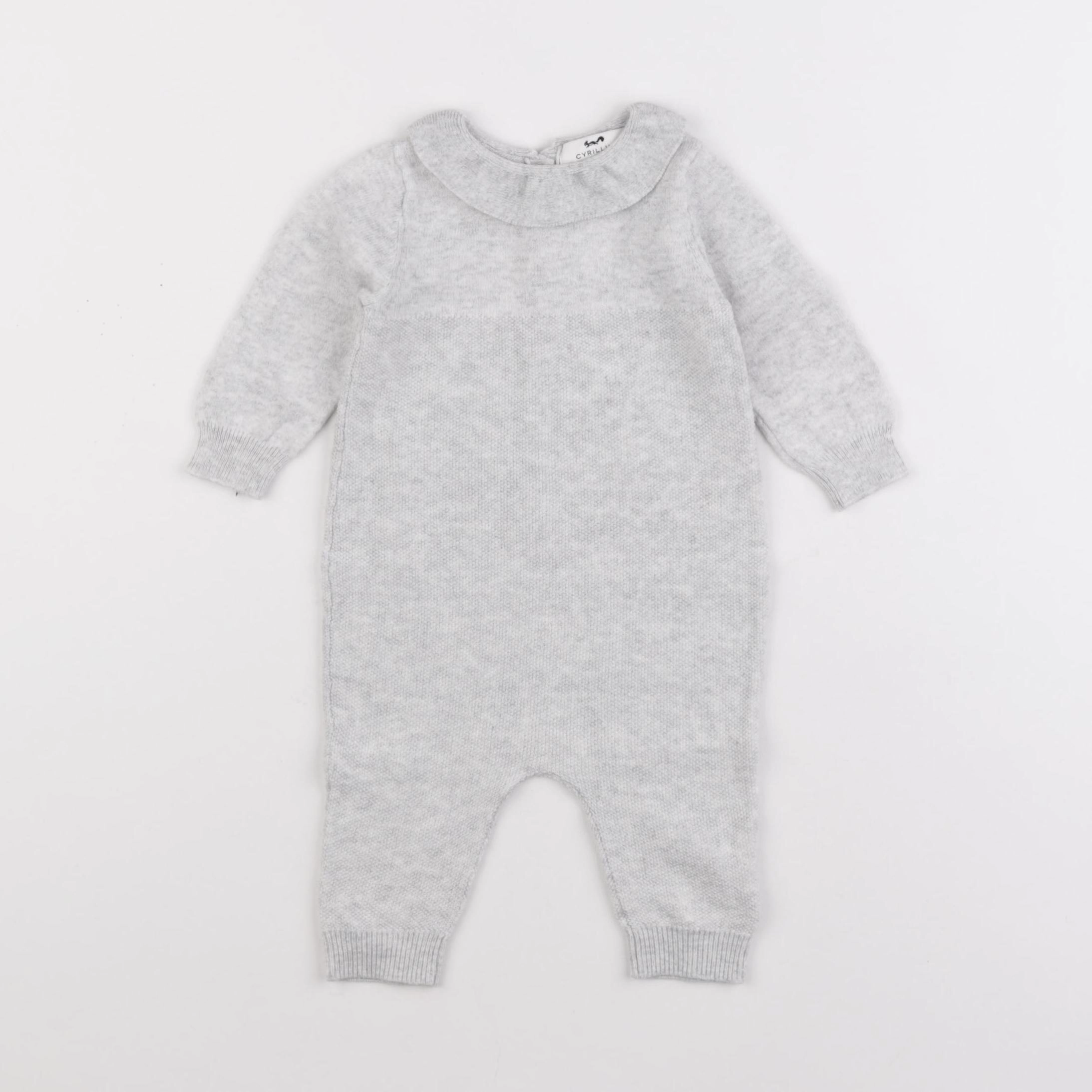 Cyrillus - combinaison gris - 3 mois