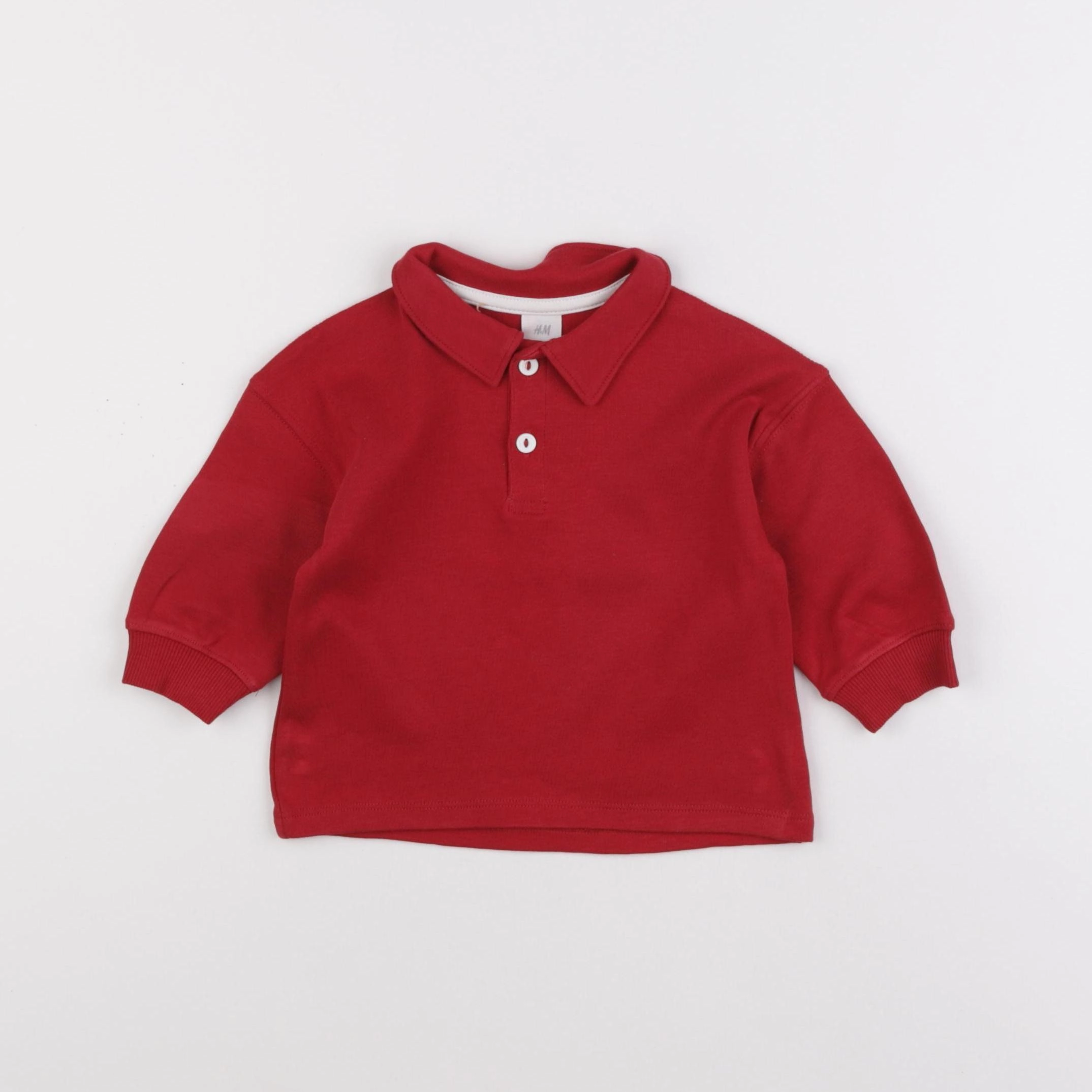 H&M - tee-shirt rouge - 3/6 mois