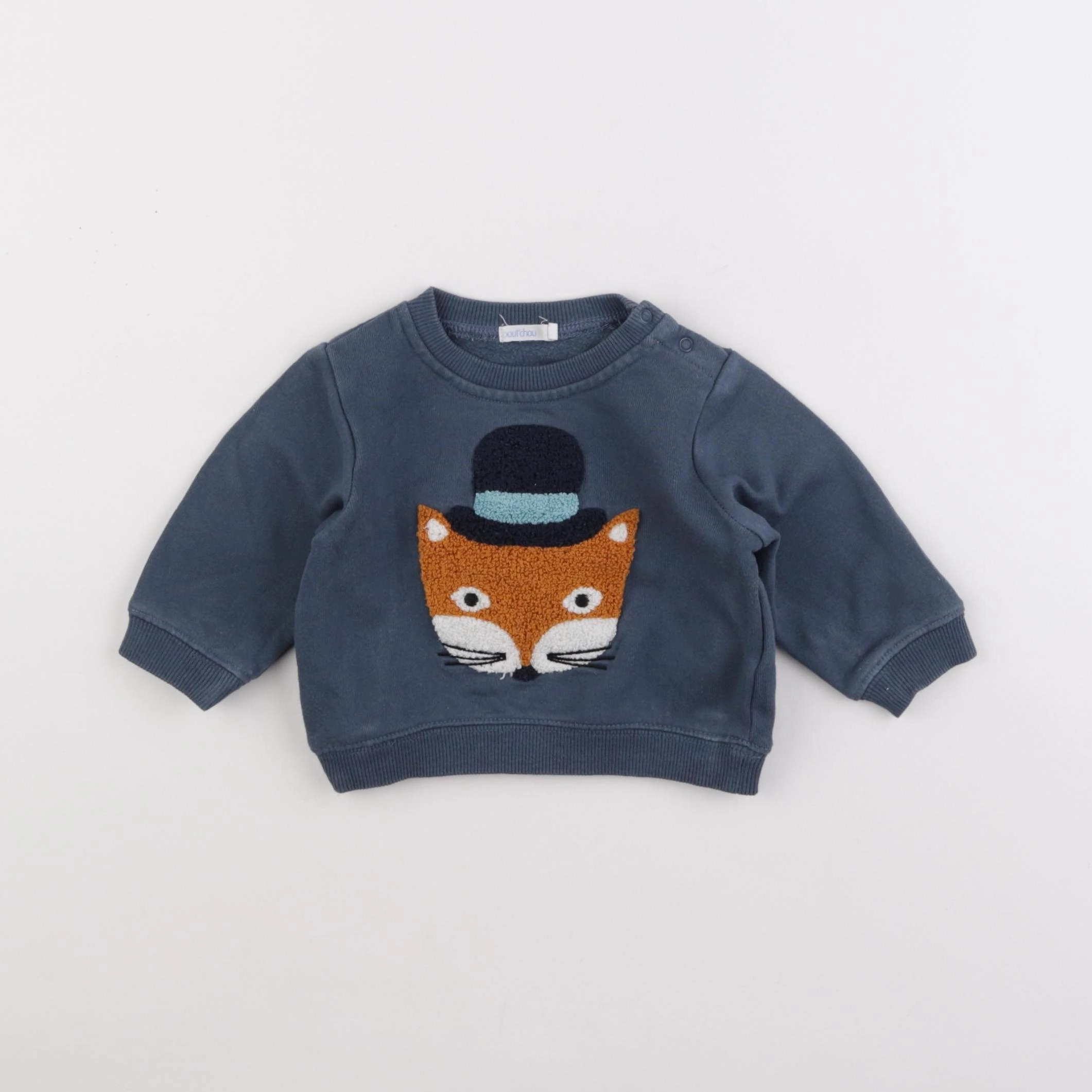 Boutchou - sweat multicolore - 6 mois