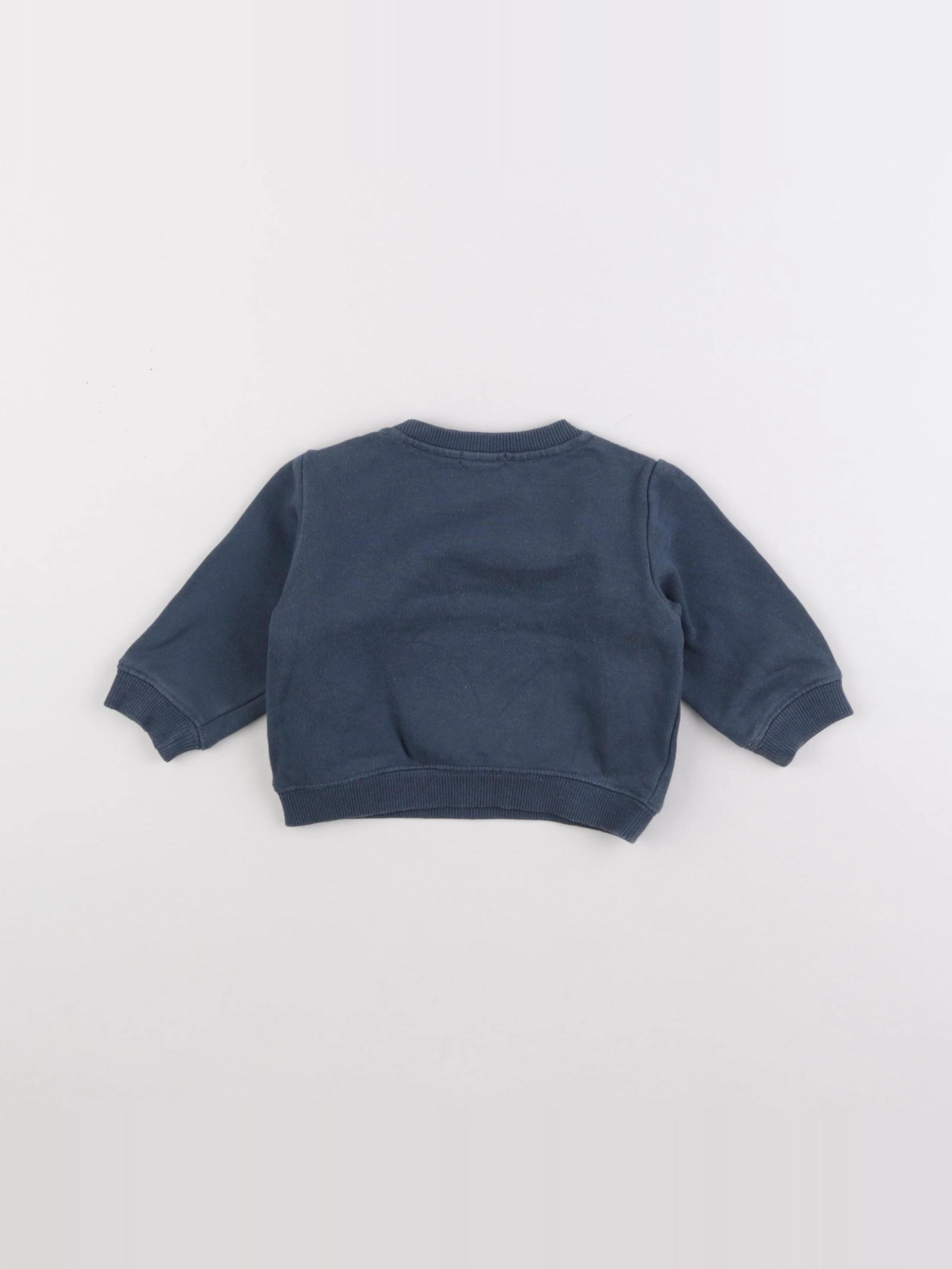 Boutchou - sweat multicolore - 6 mois