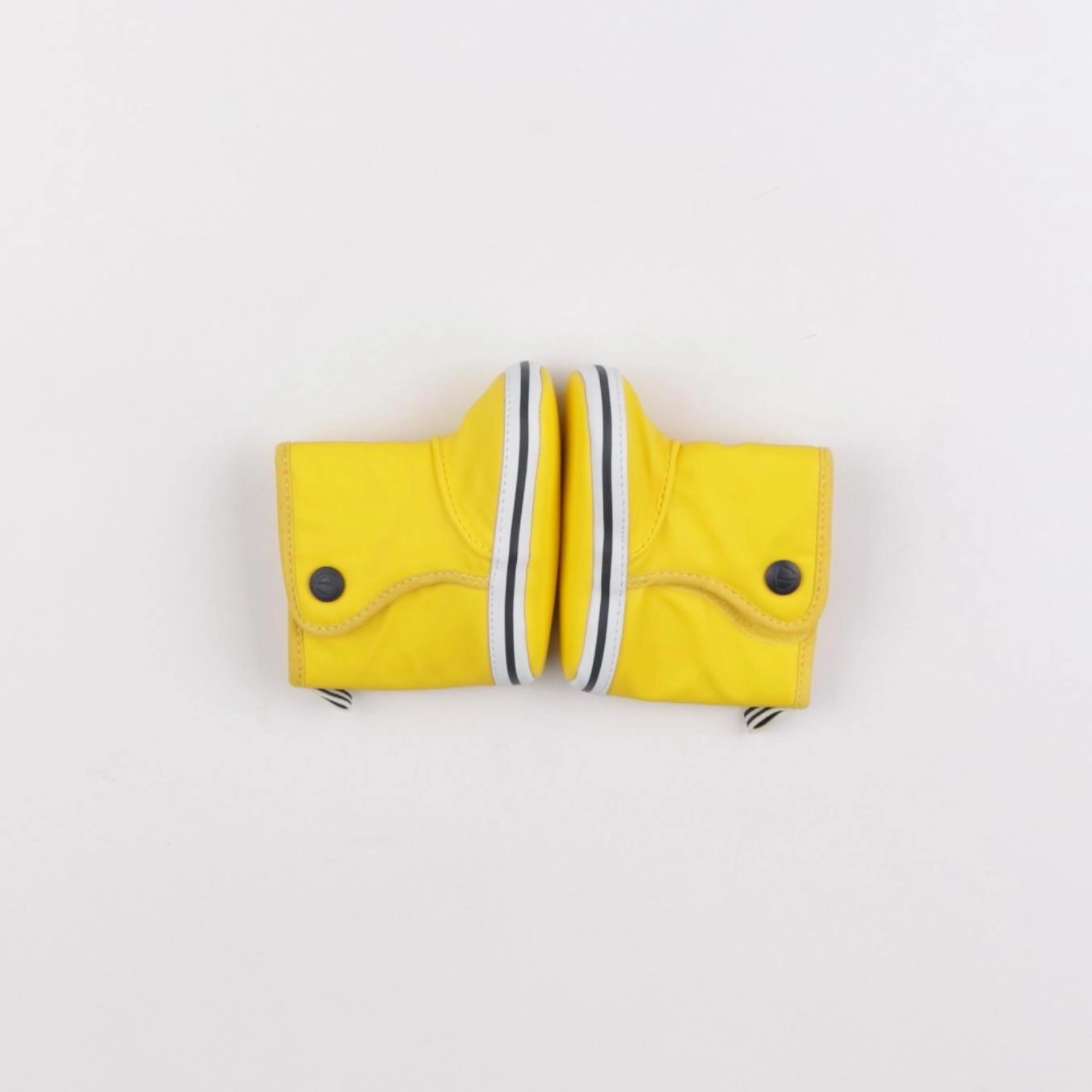 Petit Bateau - chaussons jaune - pointure 16/17