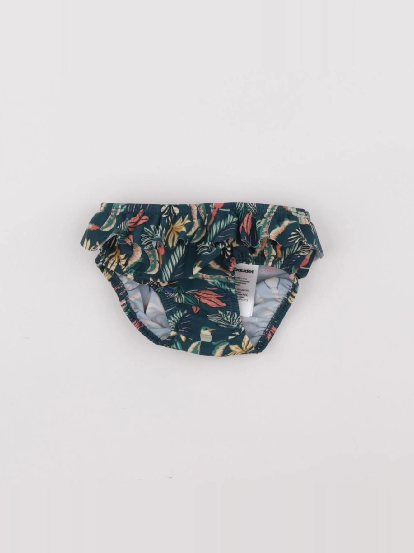 Vertbaudet - maillot de bain multicolore - 6/9 mois