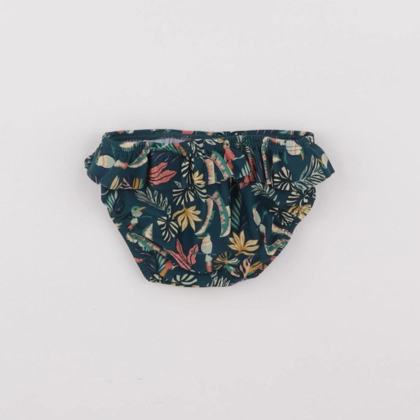 Vertbaudet - maillot de bain multicolore - 6/9 mois