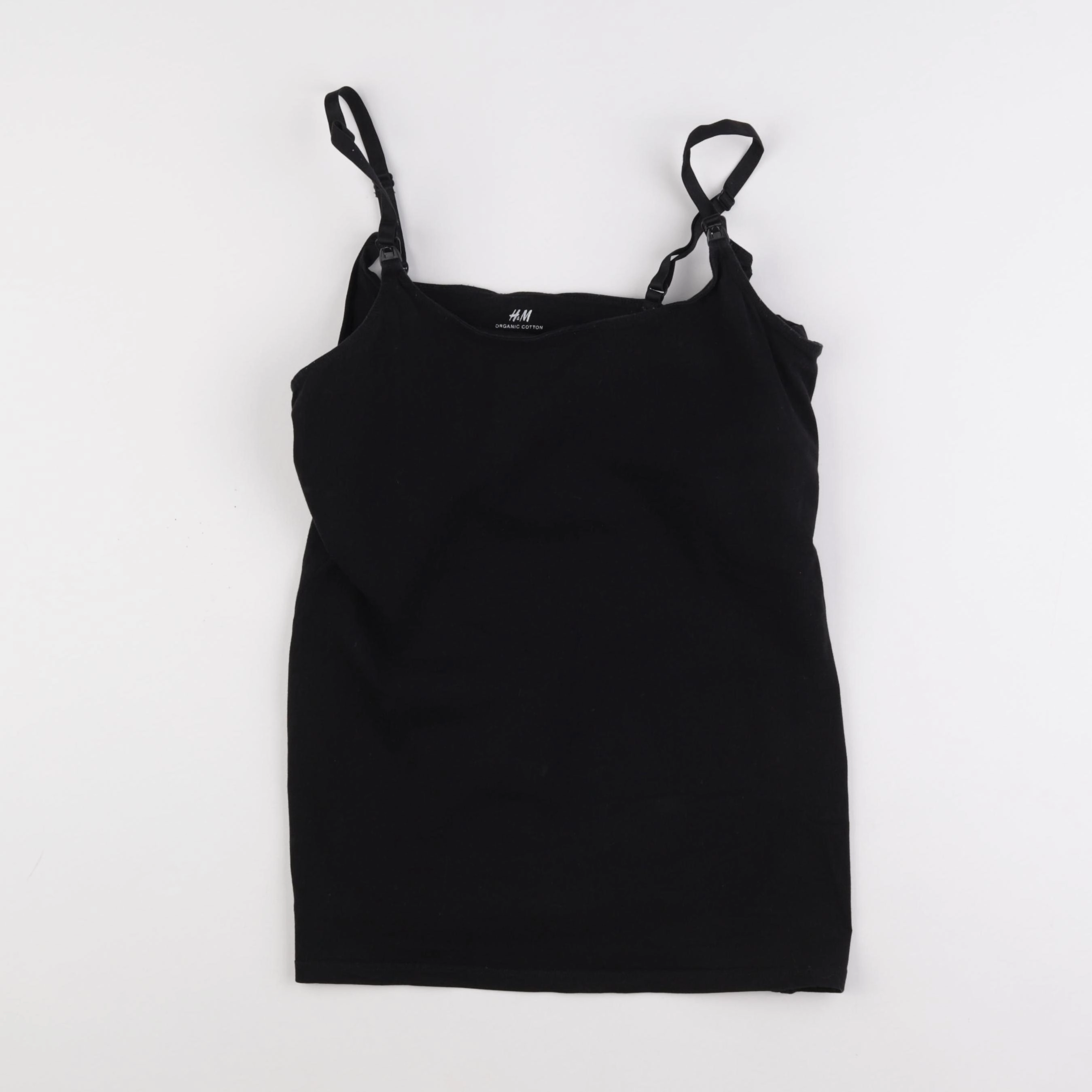 H&M - débardeur grossesse, allaitement noir - m