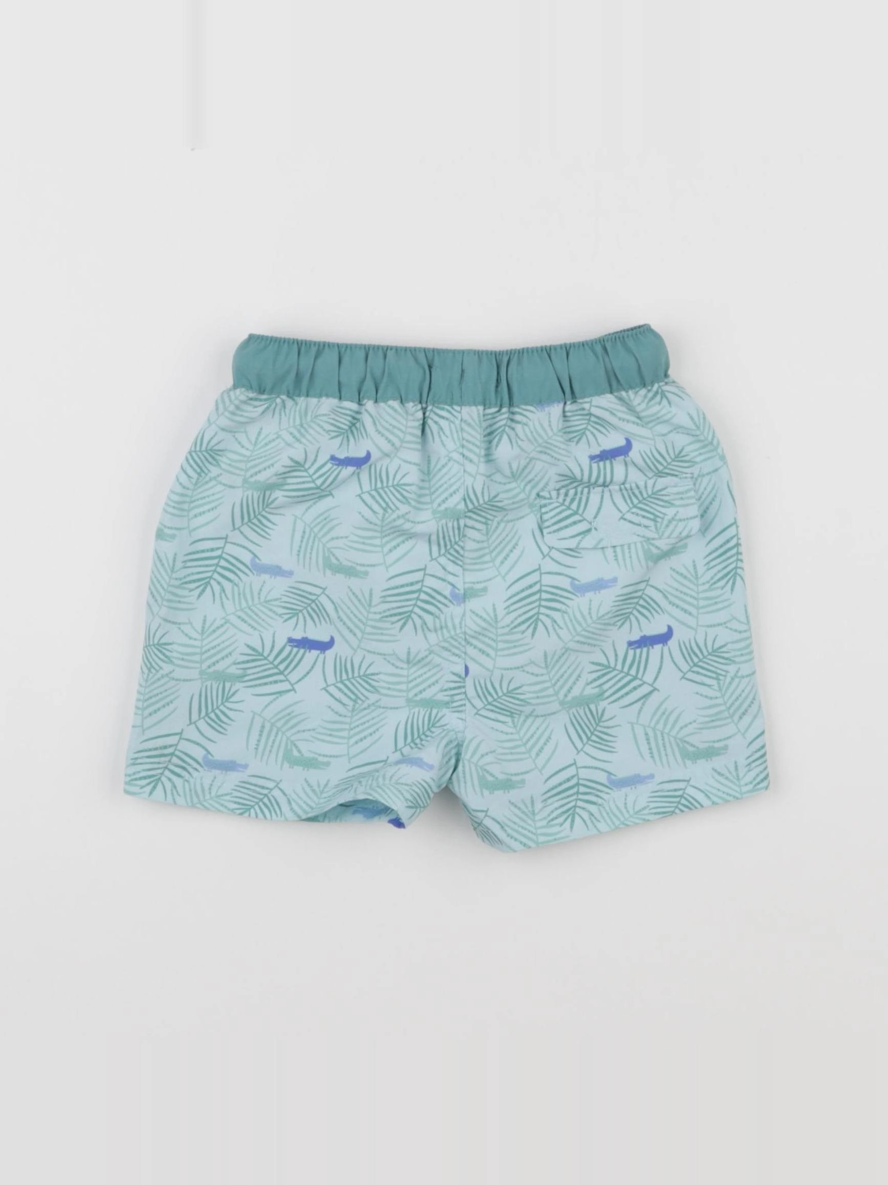 Vertbaudet - maillot de bain vert - 12 mois