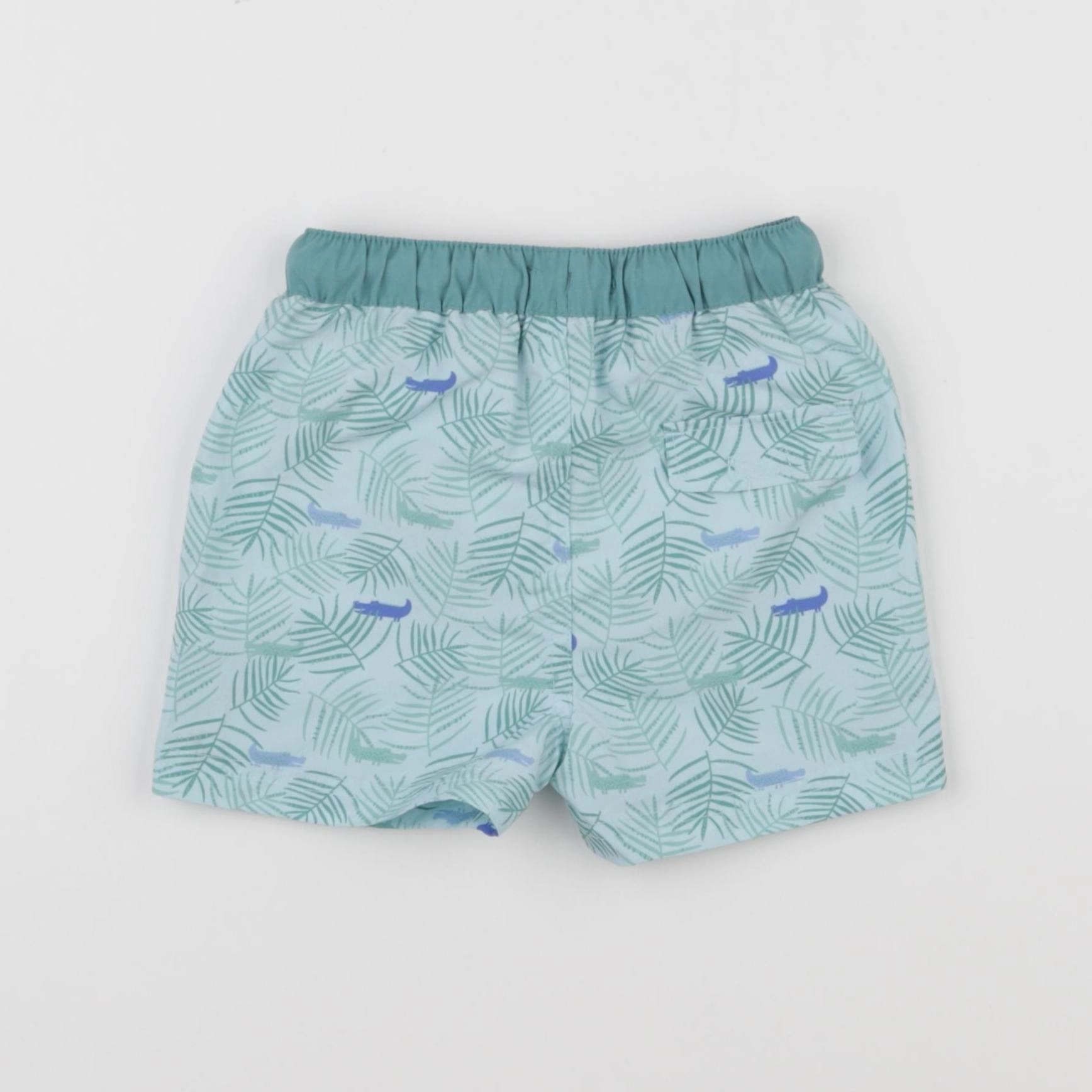 Vertbaudet - maillot de bain vert - 12 mois