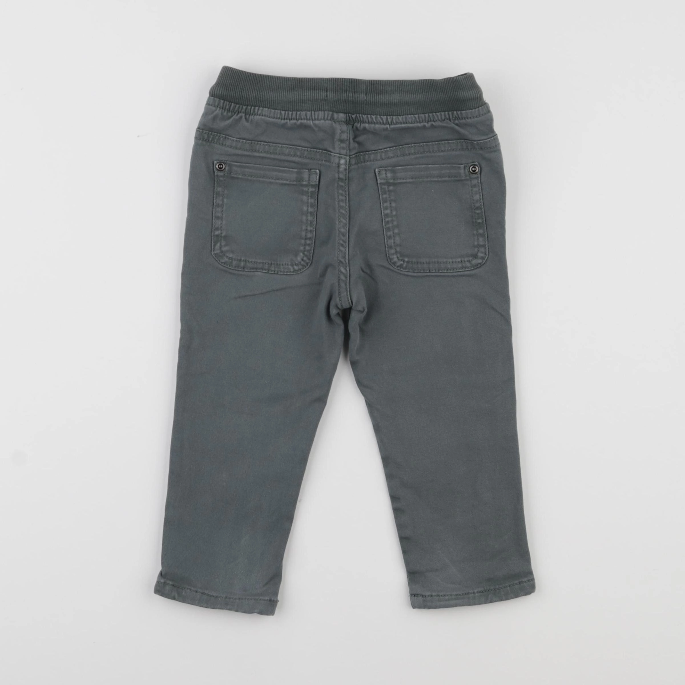 Vertbaudet - pantalon vert - 2 ans