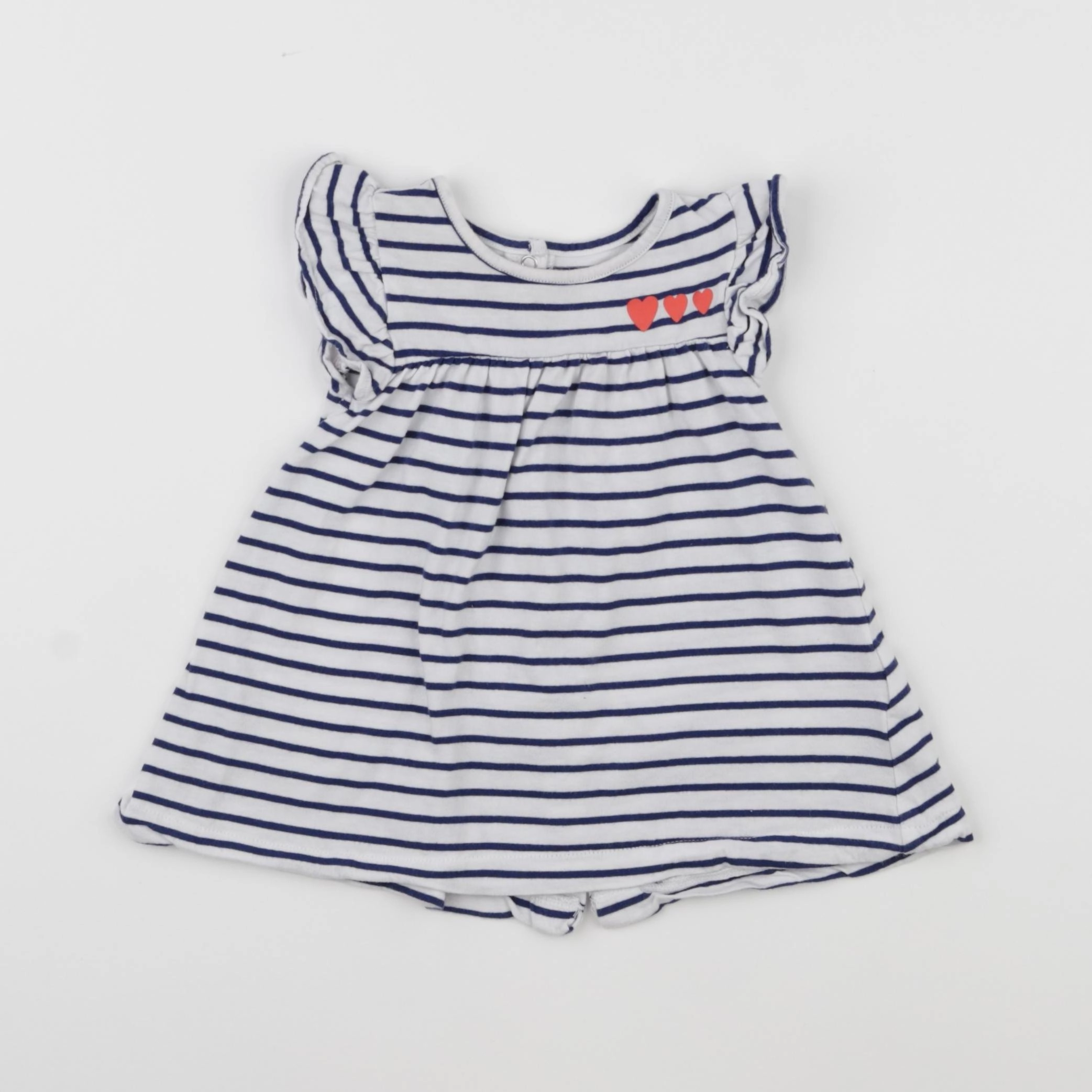 Vertbaudet - robe bleu - 6 mois