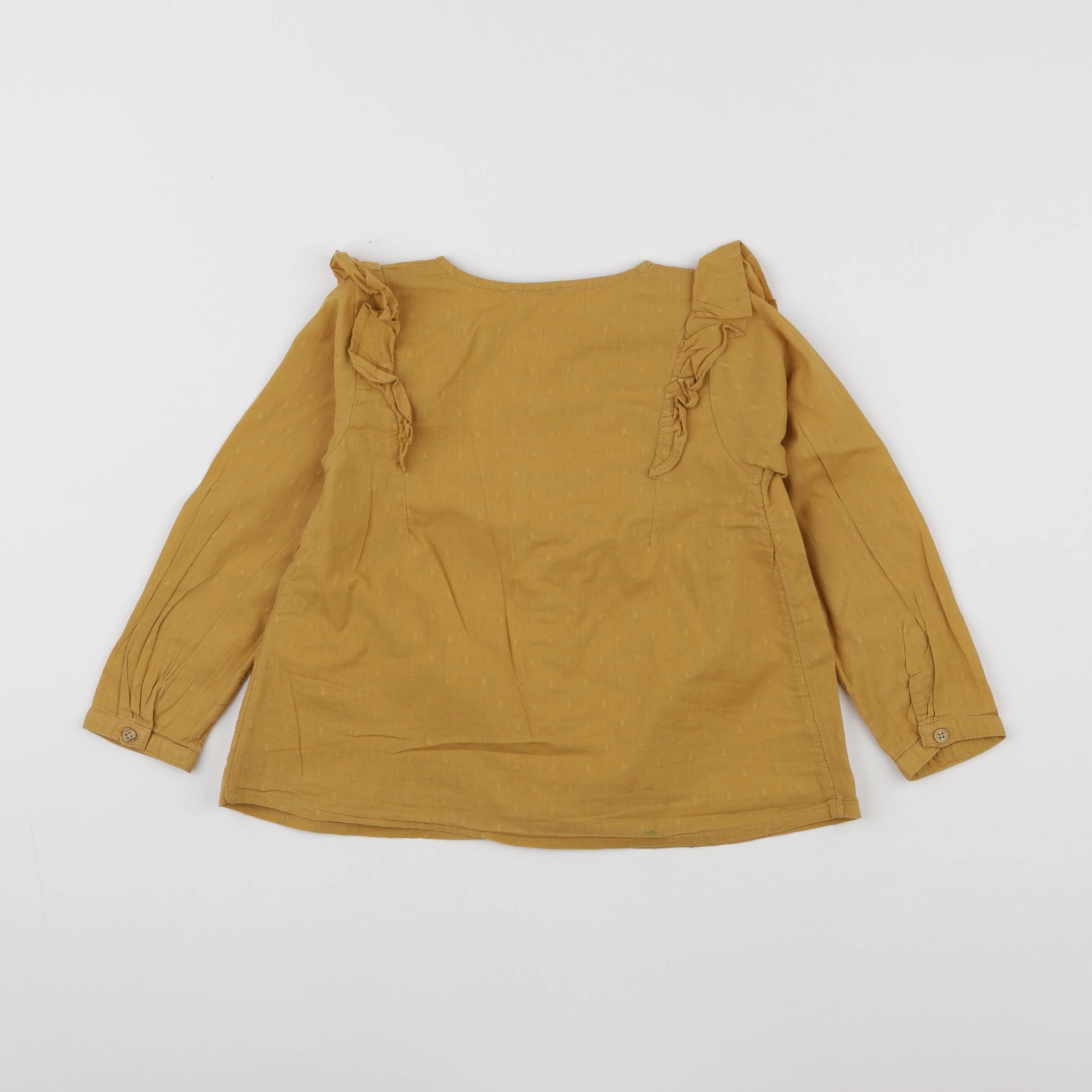 Vertbaudet - blouse jaune - 3 ans
