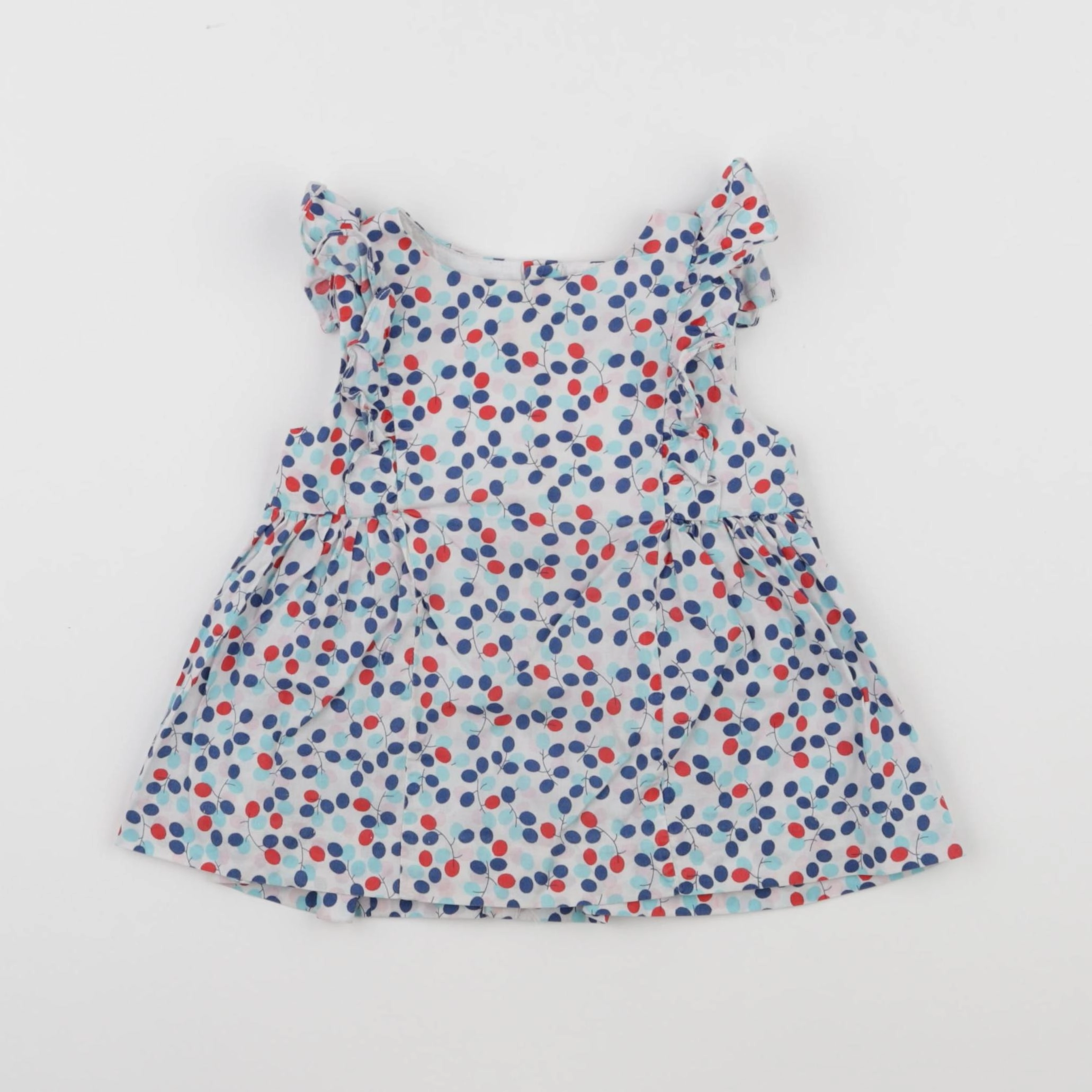 Jacadi - blouse bleu - 2 ans