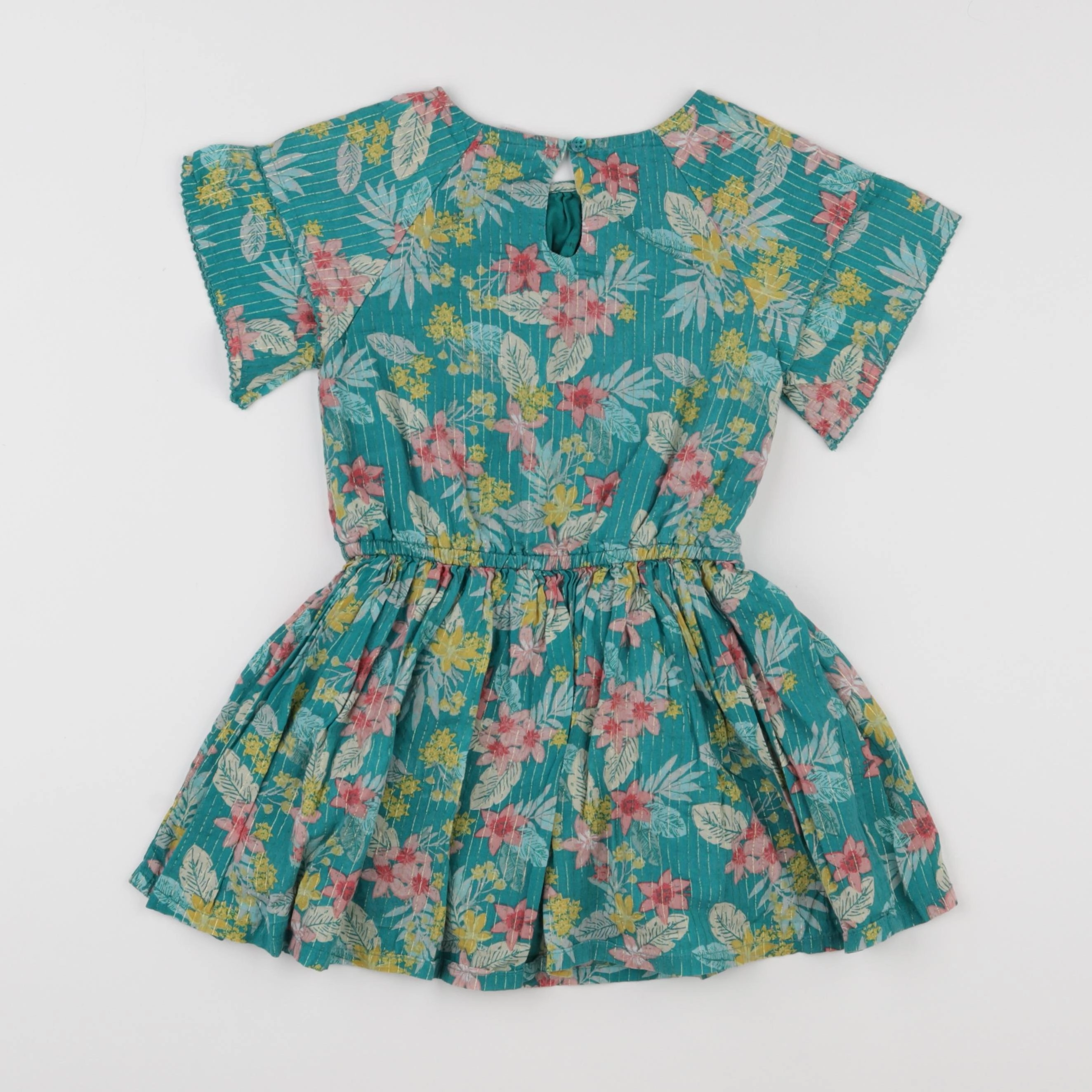 Tape à l'oeil - robe vert - 4 ans