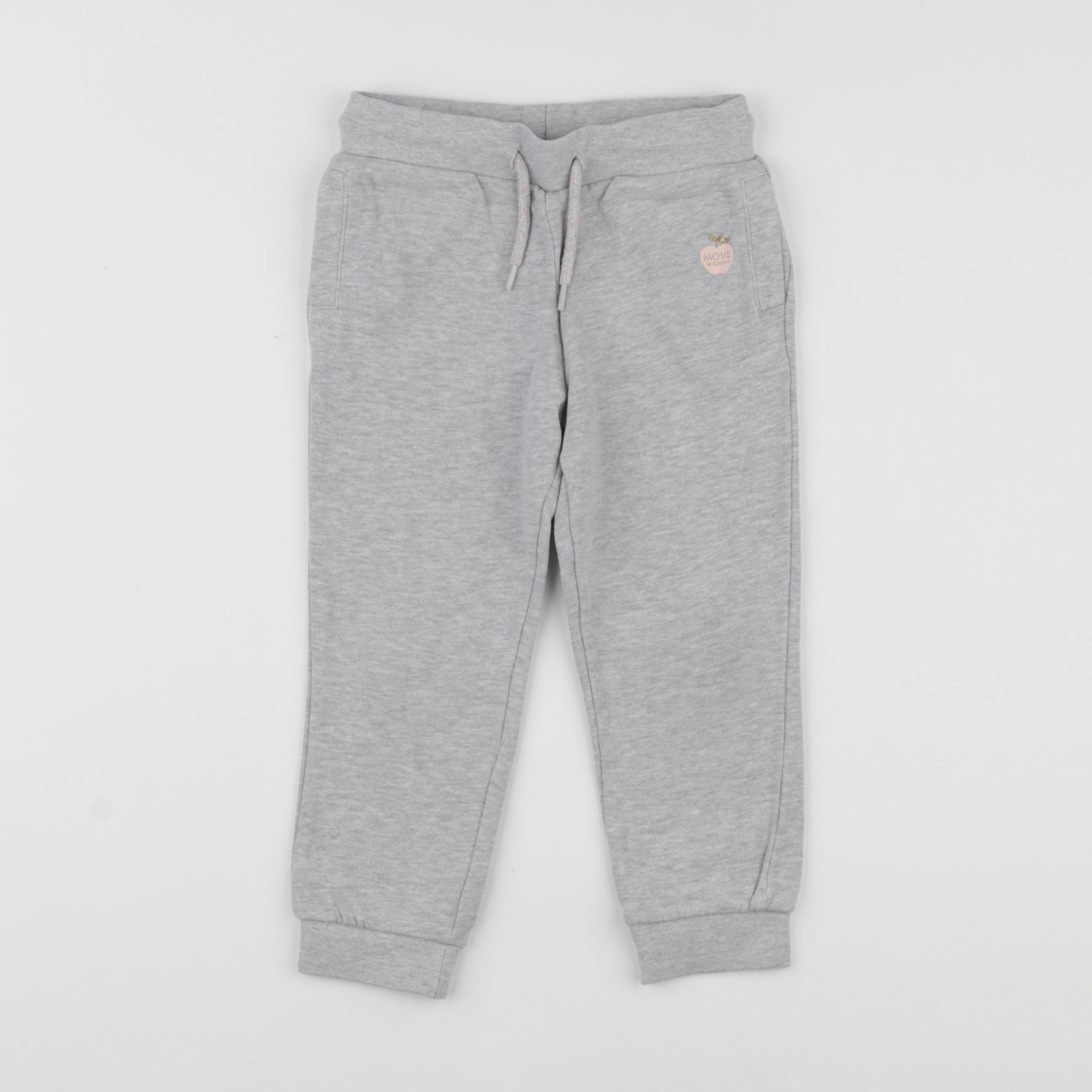 Vertbaudet - jogging gris - 4 ans