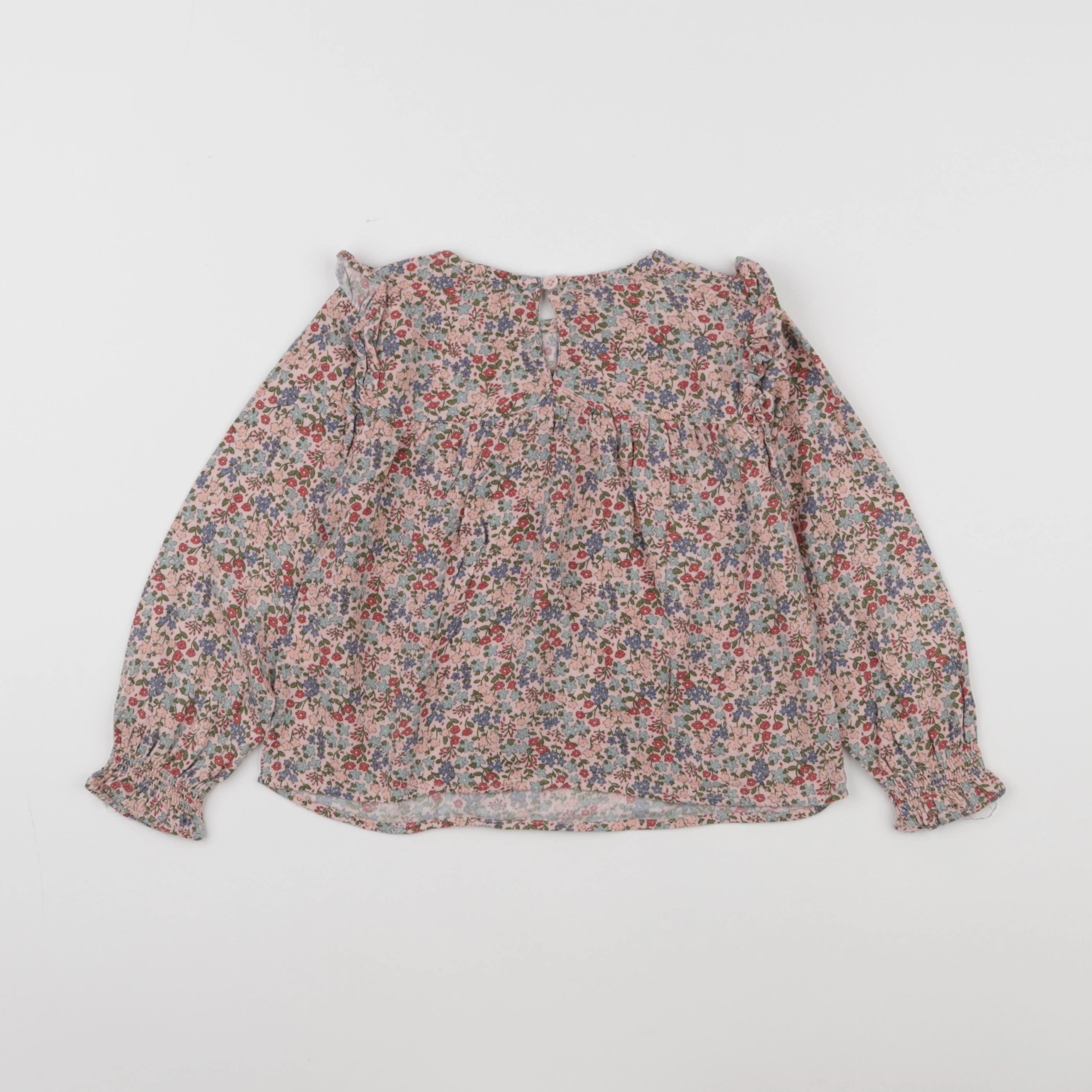 Vertbaudet - blouse rose - 4 ans