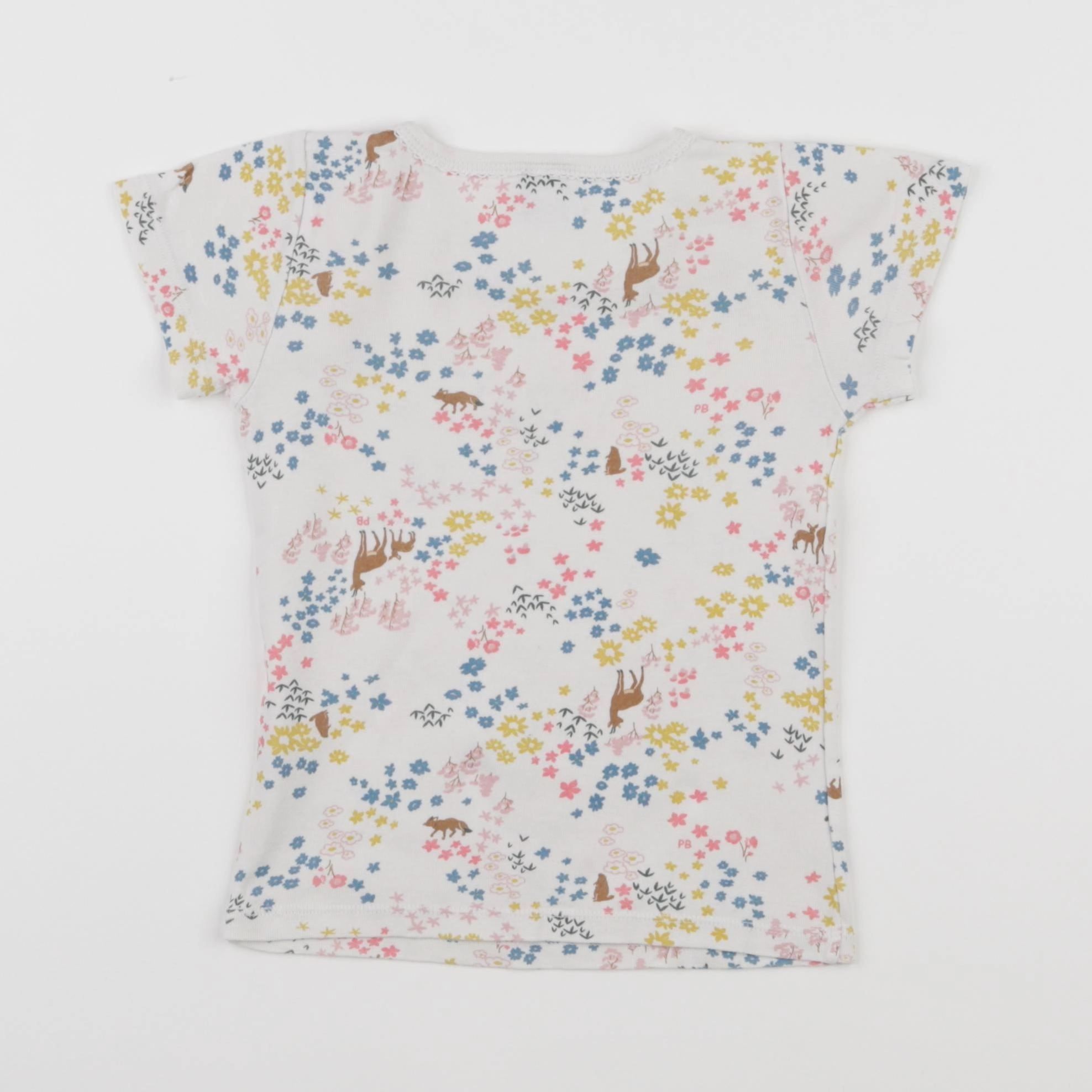 Petit Bateau - maillot de corps blanc - 4 ans