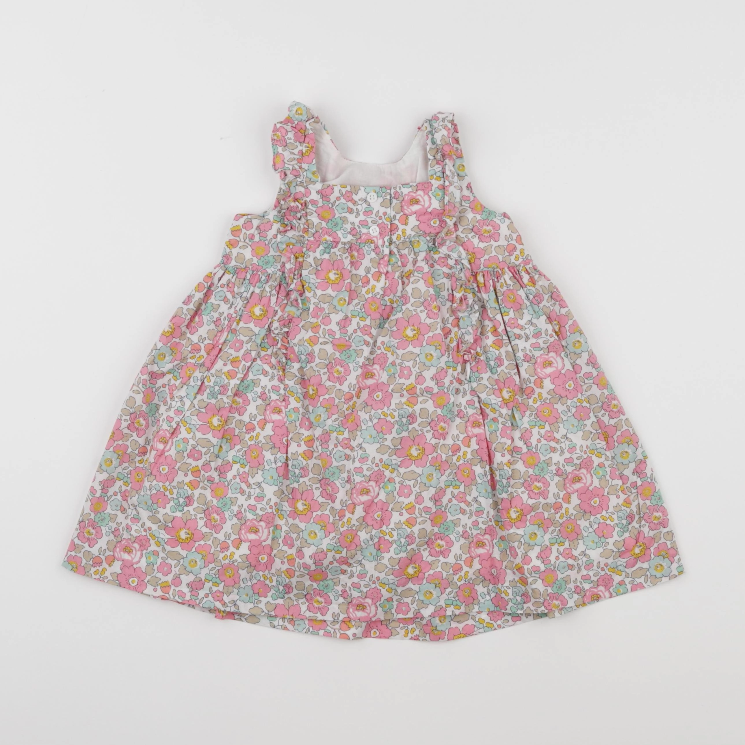 Cyrillus - robe rose - 12 mois