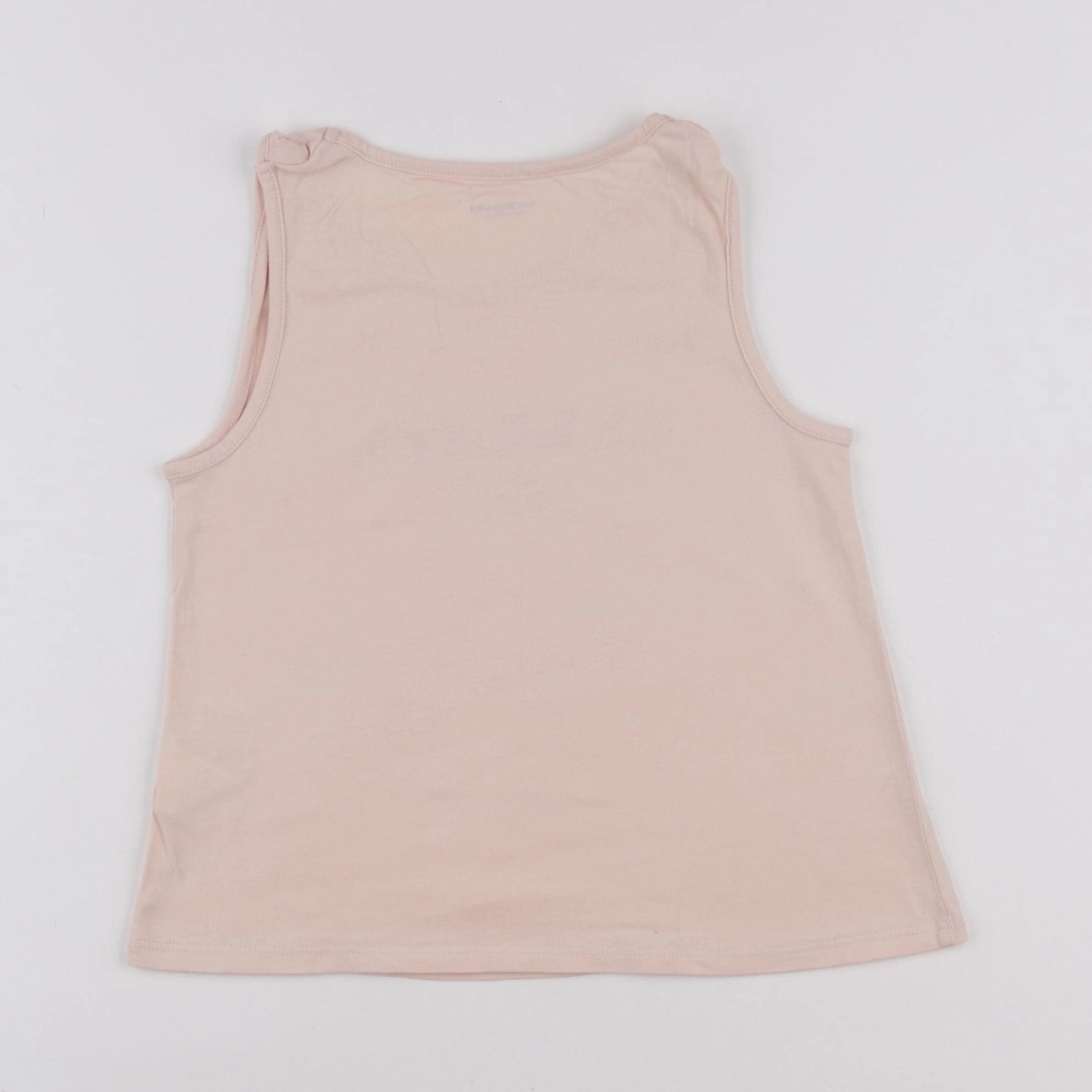 Vertbaudet - débardeur rose - 6 ans