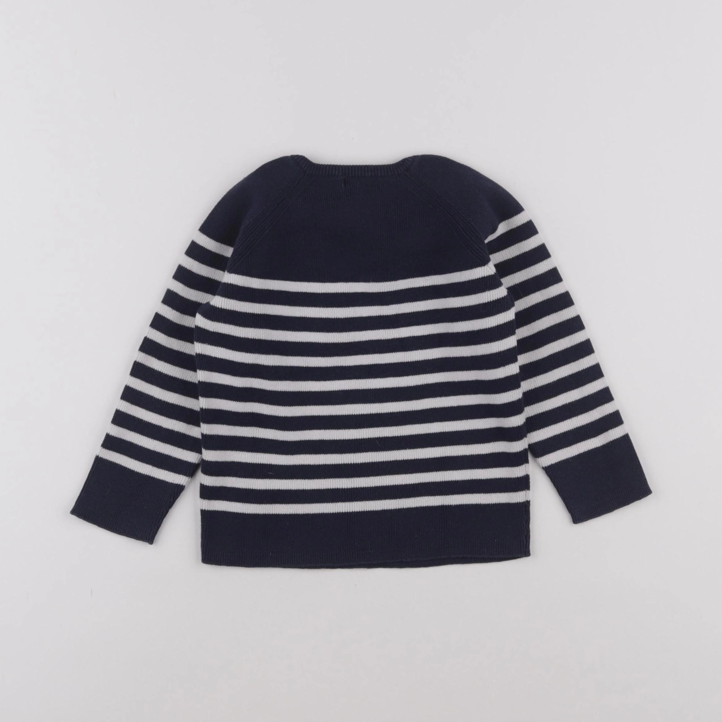Vertbaudet - pull bleu - 24 mois