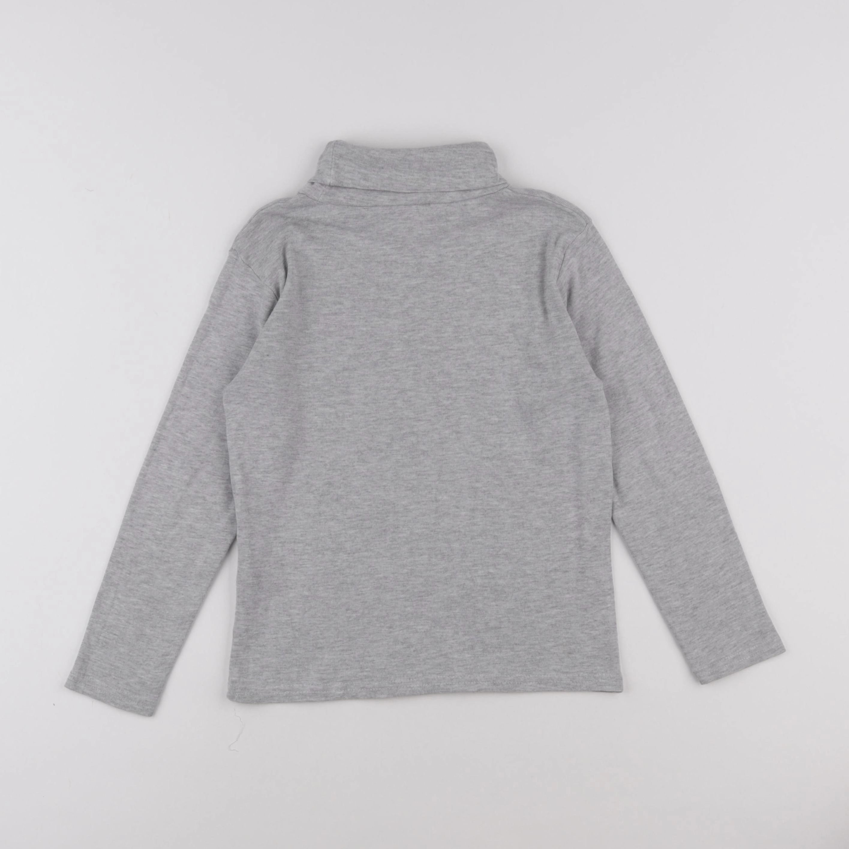 Vertbaudet - sous-pull gris - 8 ans