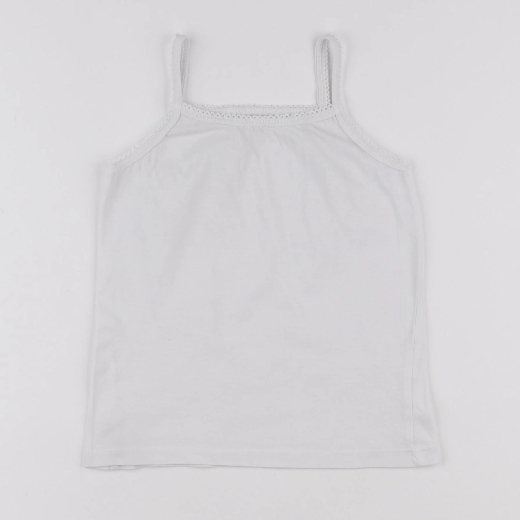 Vertbaudet - maillot de corps blanc - 6 ans