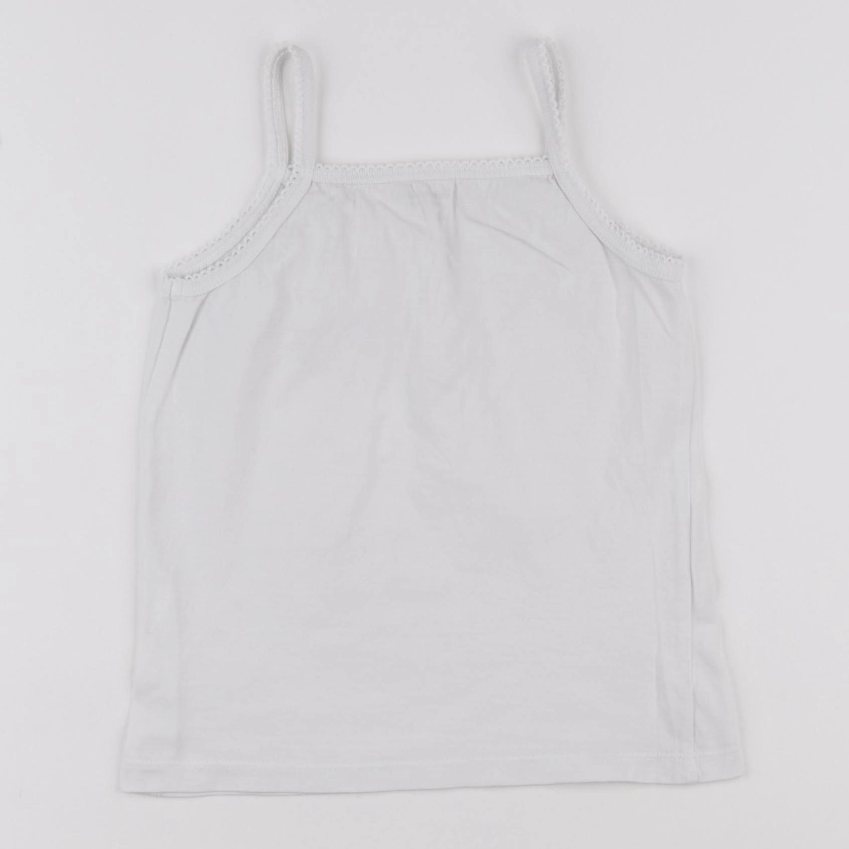 Vertbaudet - maillot de corps blanc - 6 ans
