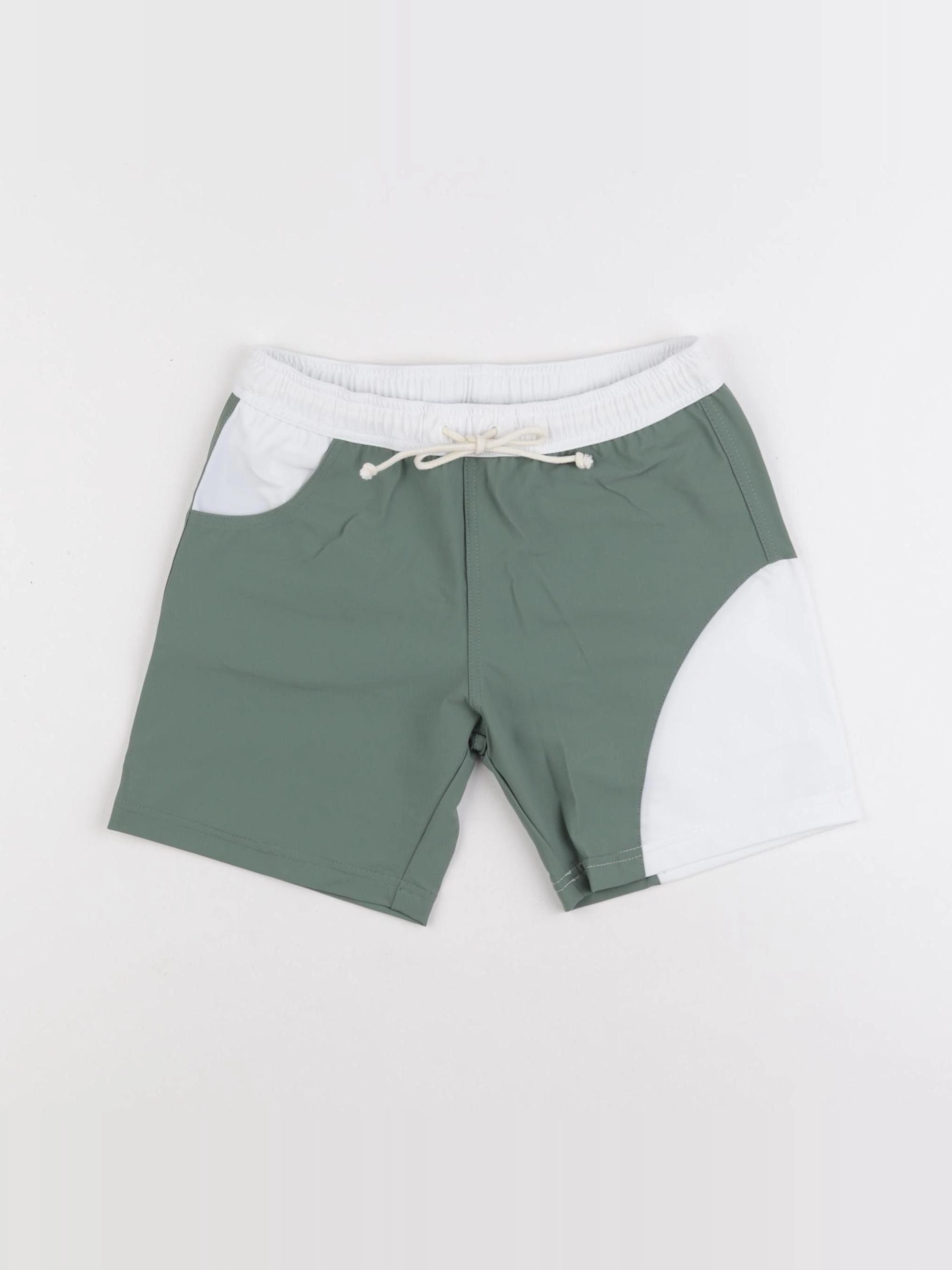Folpetto - short de bain WILLIAM vert - 5/6 ans