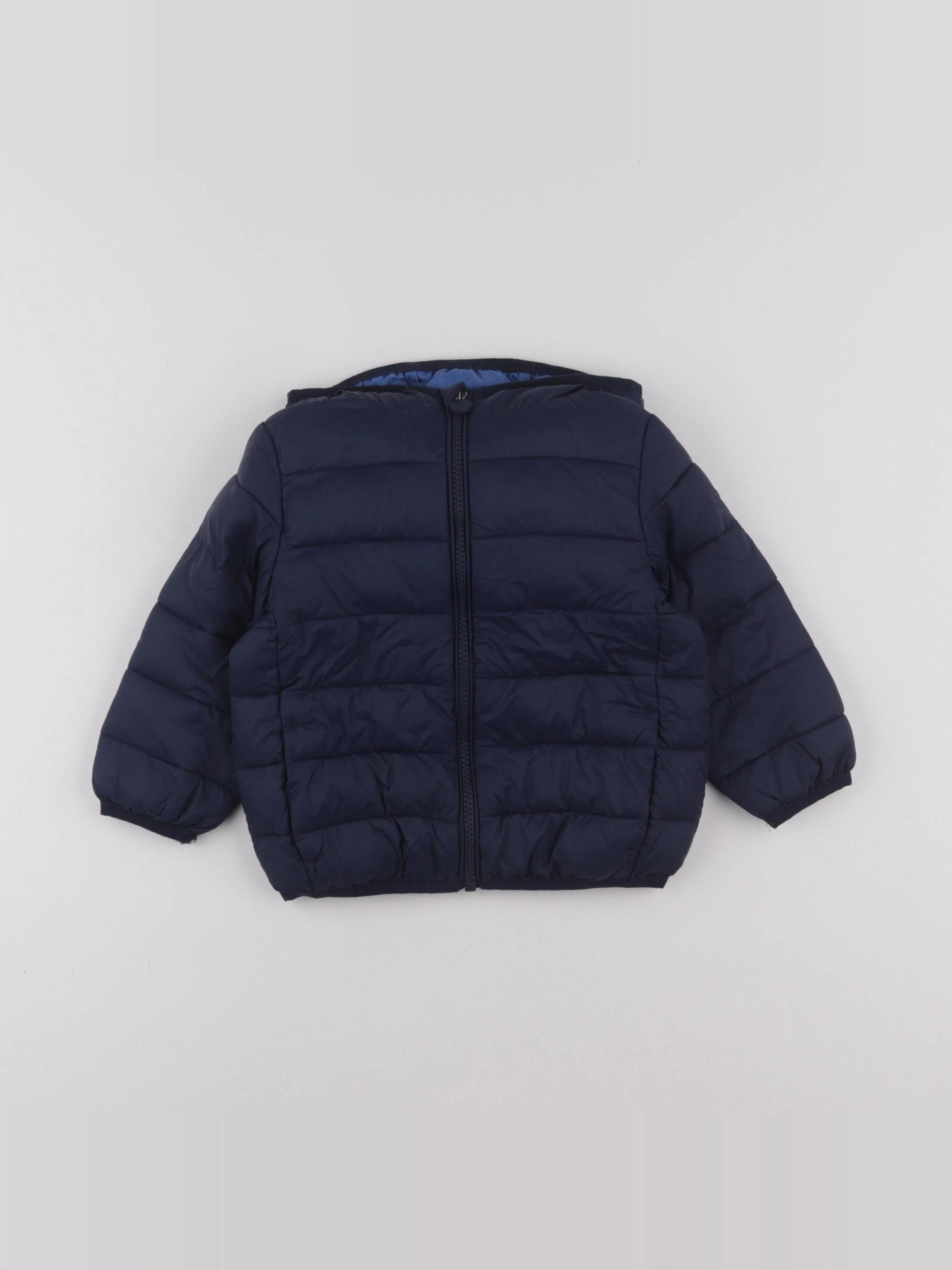 Vertbaudet - doudoune bleu - 2 ans