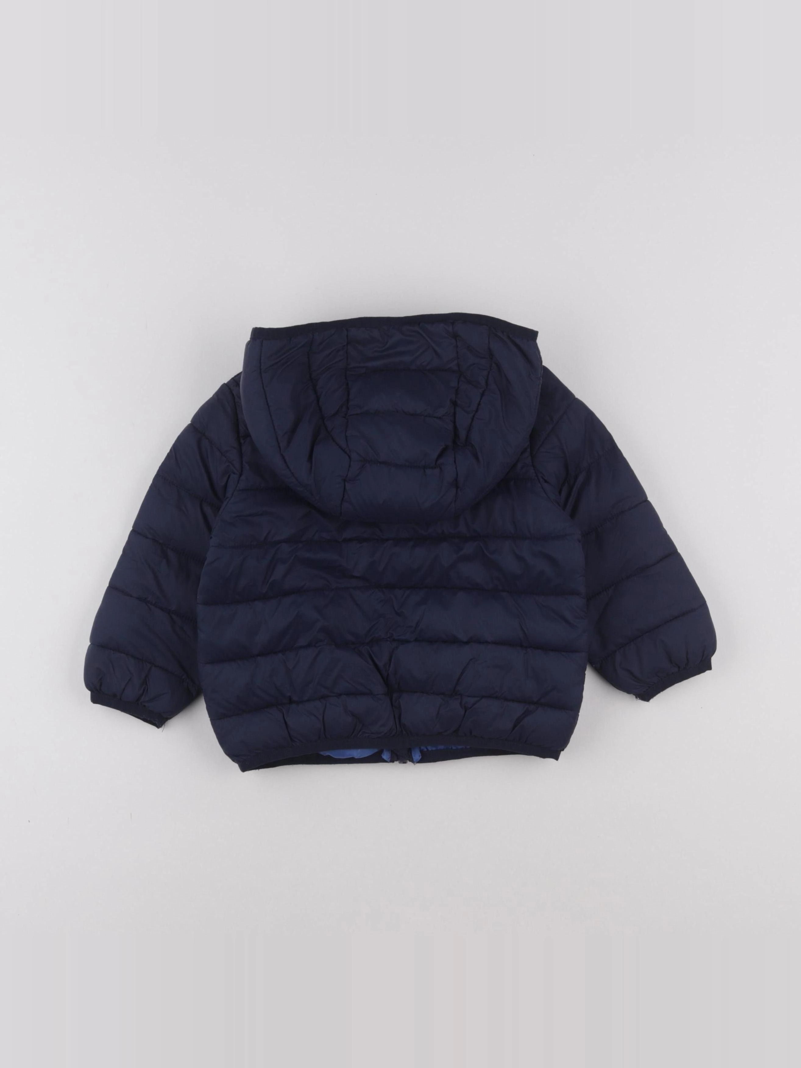 Vertbaudet - doudoune bleu - 2 ans
