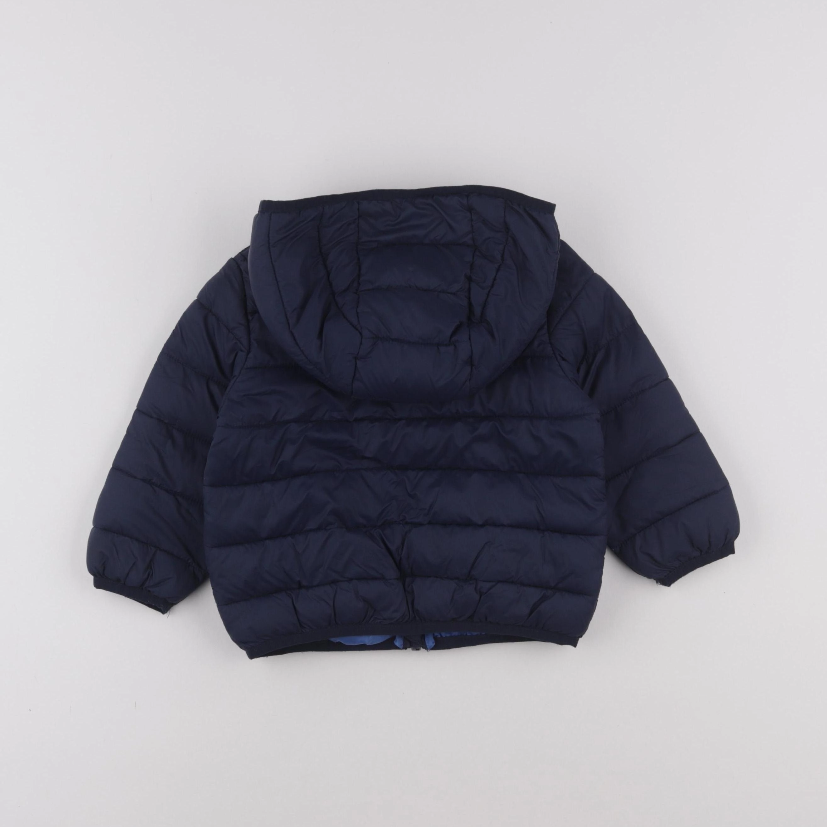 Vertbaudet - doudoune bleu - 2 ans