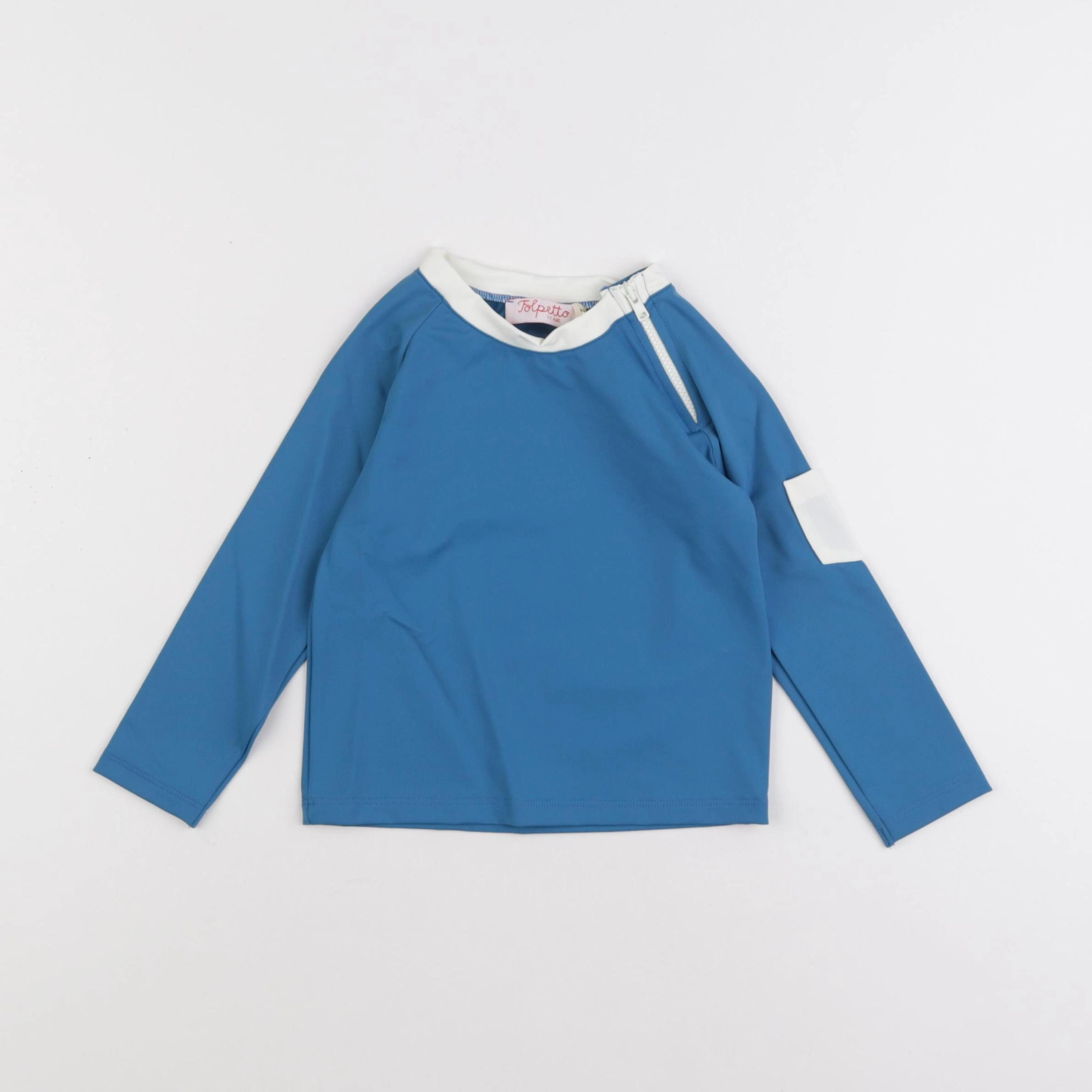 Folpetto - tee-shirt de bain UPF 50+ SPENCER bleu - 1/2 ans