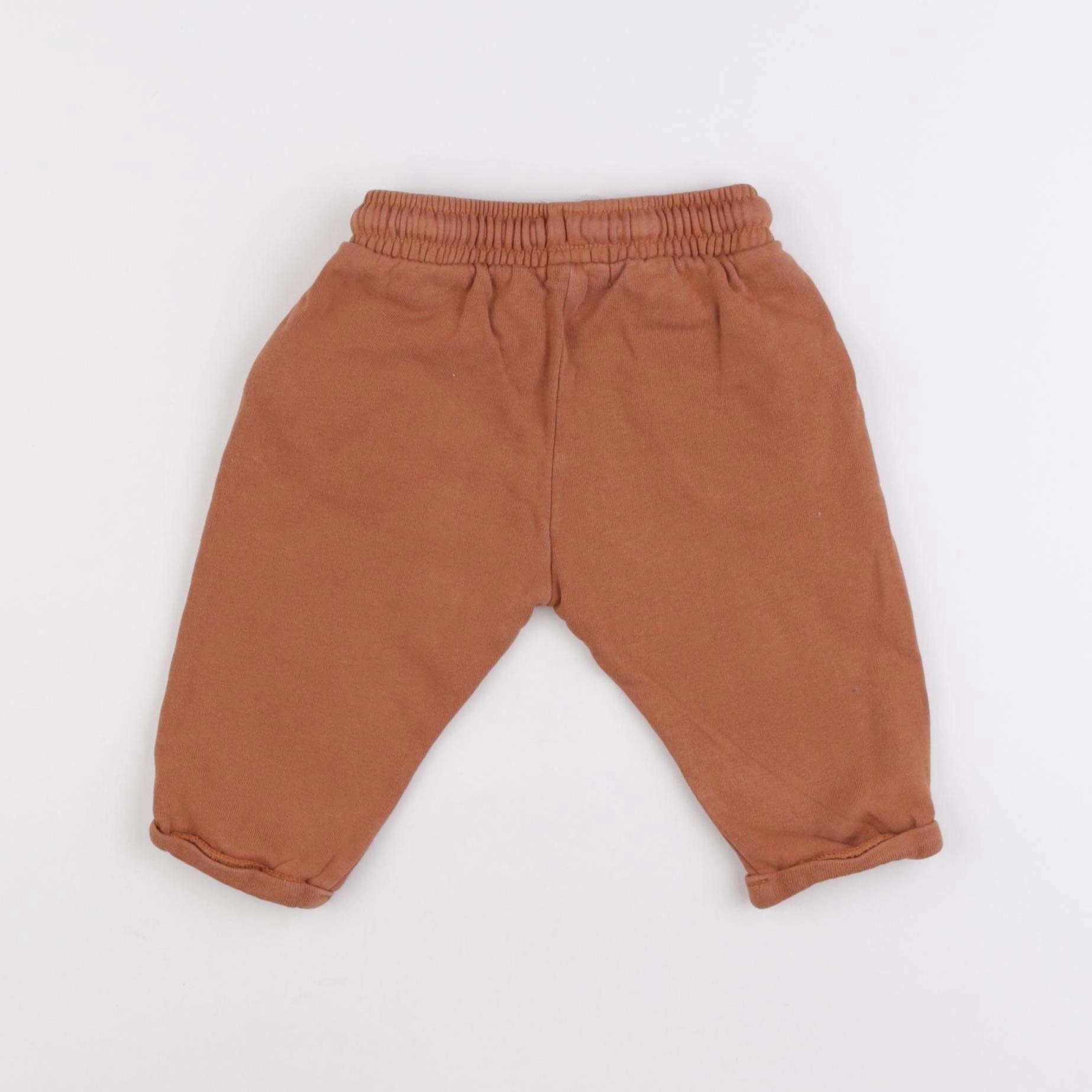 Vertbaudet - jogging marron - 9 mois