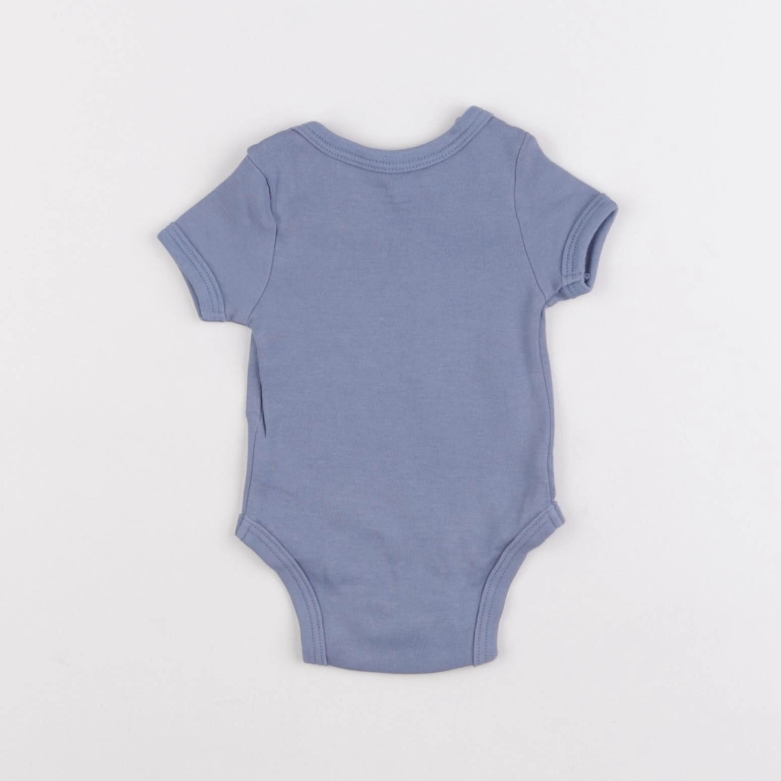 Vertbaudet - body bleu - 1 mois