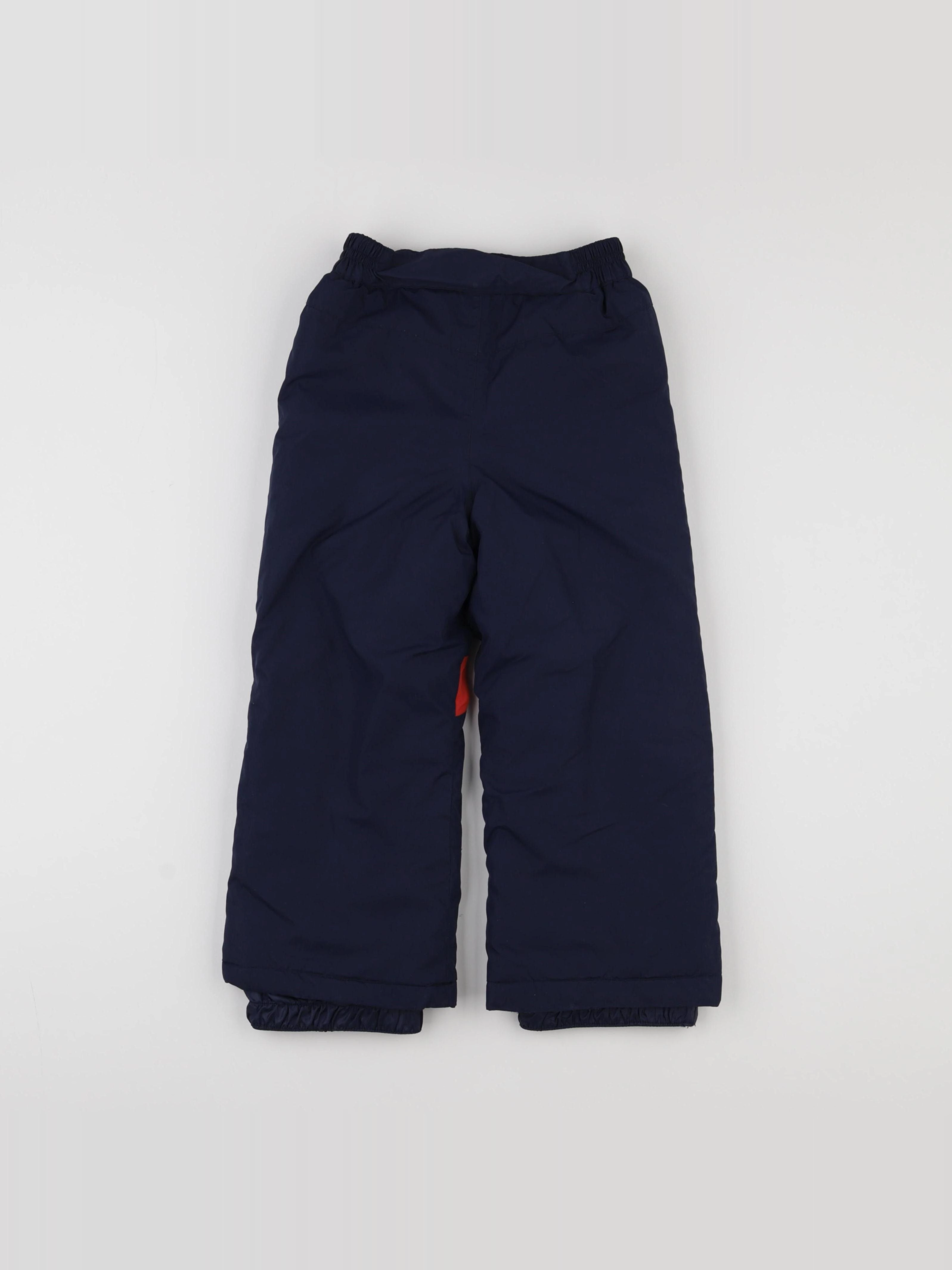 Vertbaudet - pantalon de ski bleu - 4 ans